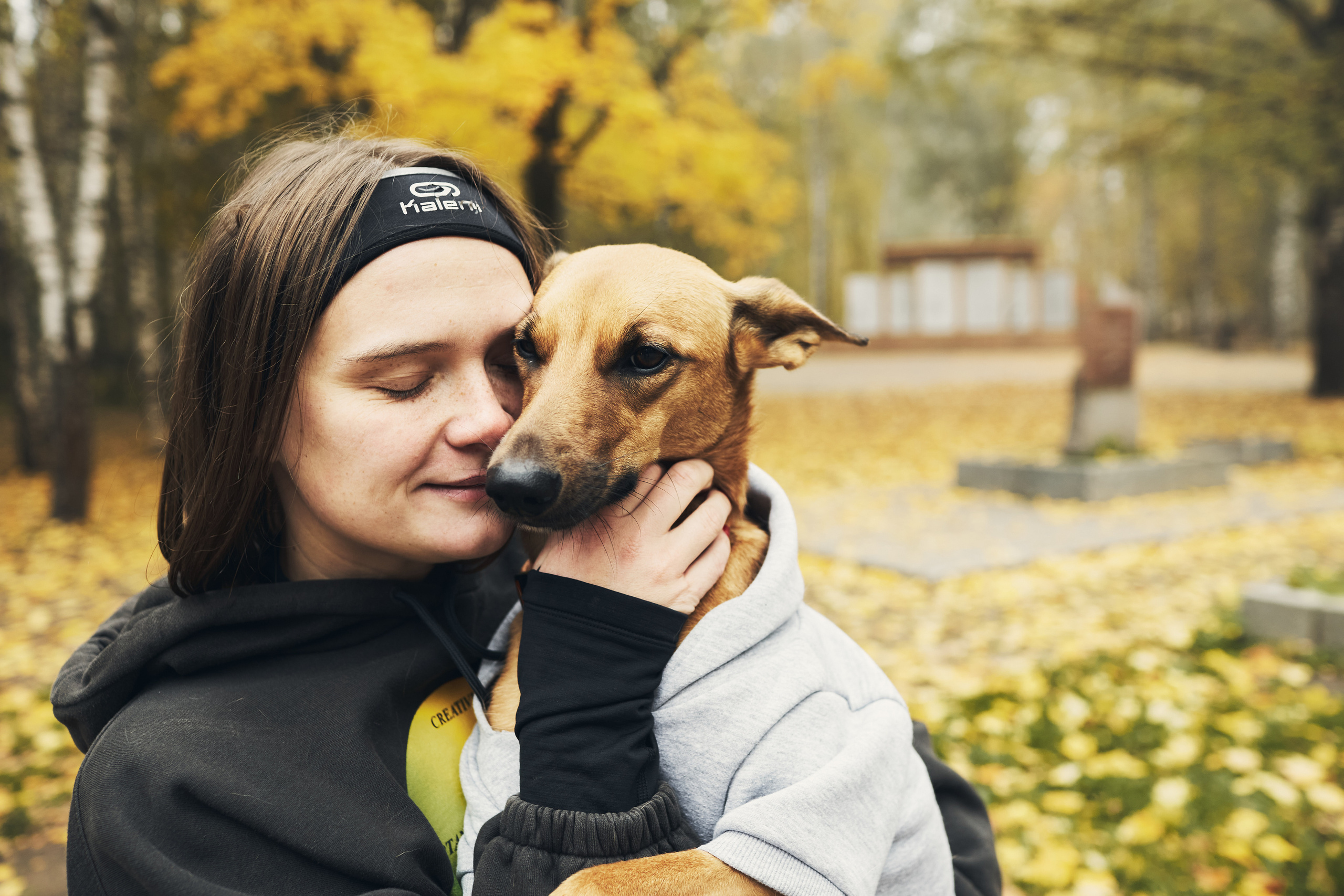 Хубба идет на пробежку