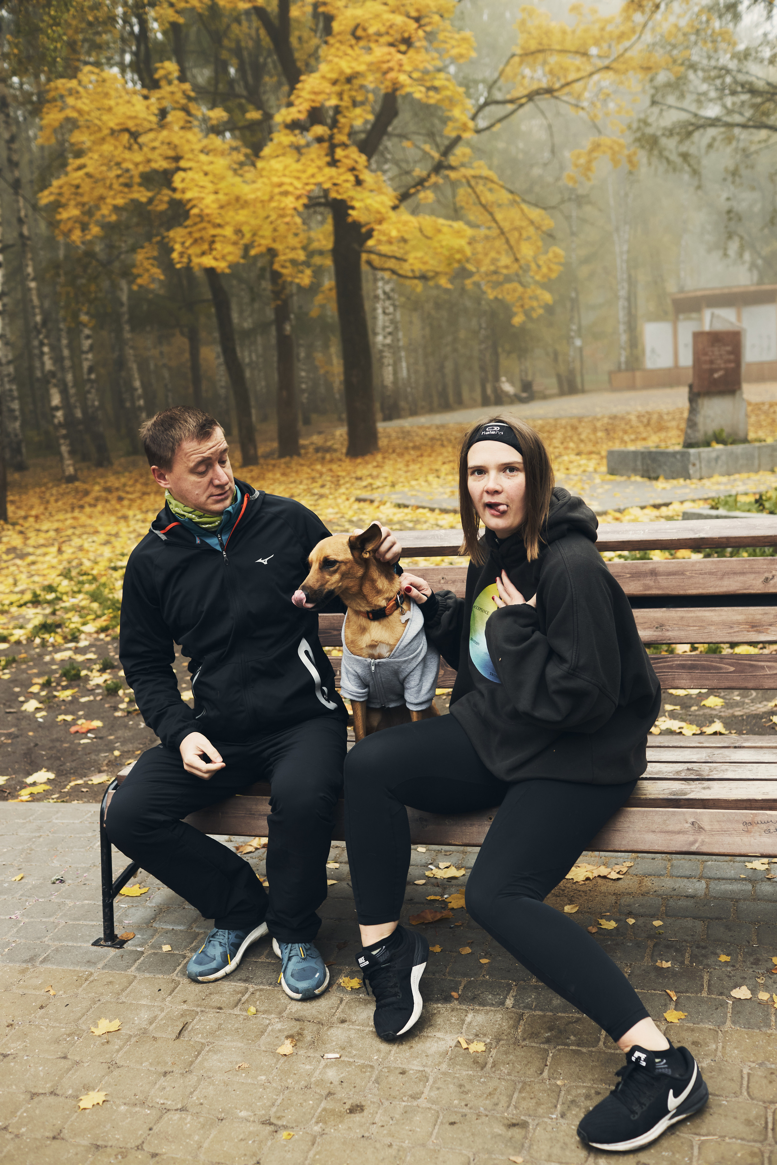 Хубба идет на пробежку