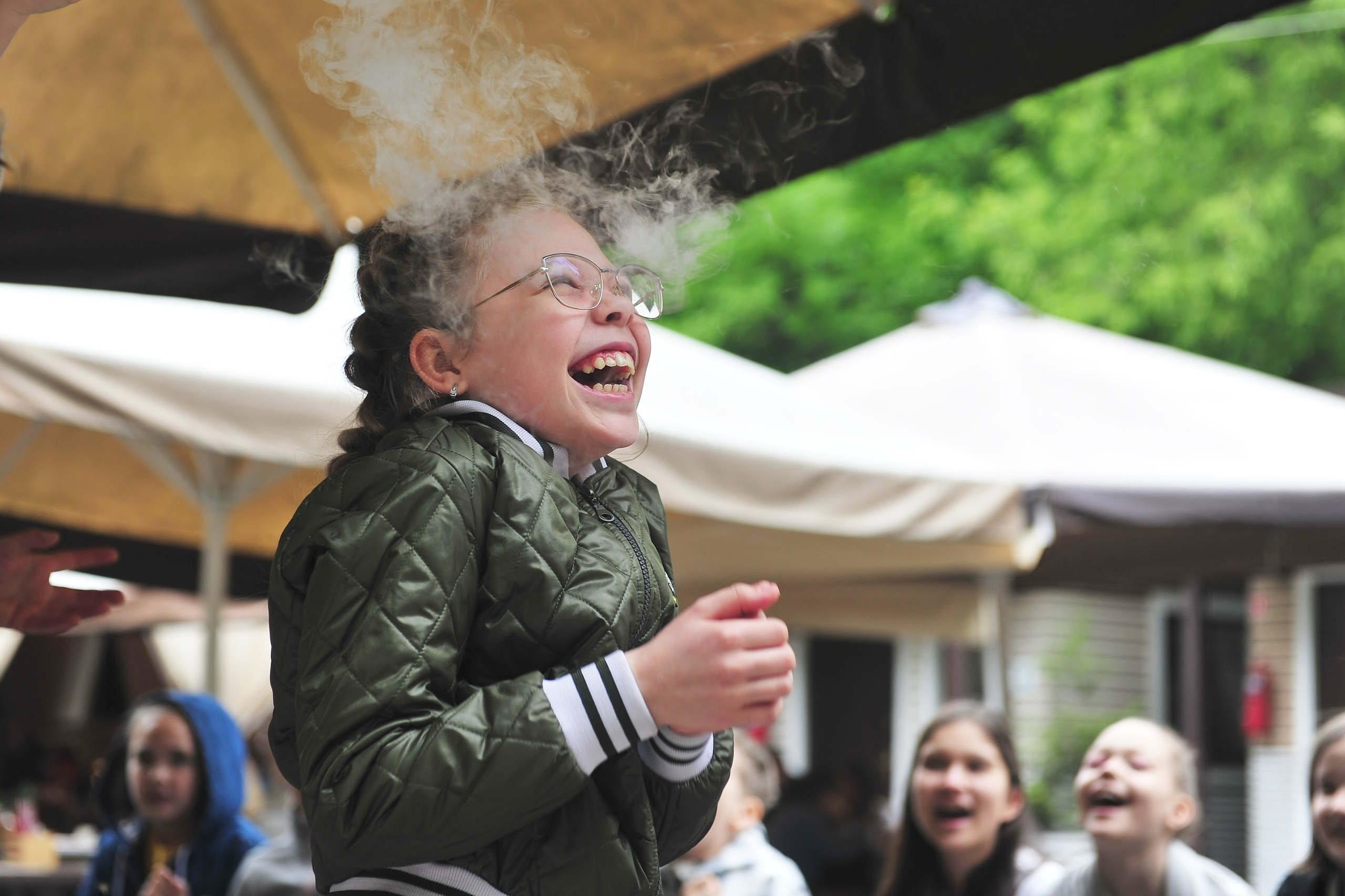 Выпускной для 4-го класса школы Протон в кафе Маска в Филёвском Парке. Свадебный и семейный фотограф в Москве Ирина Гончарова