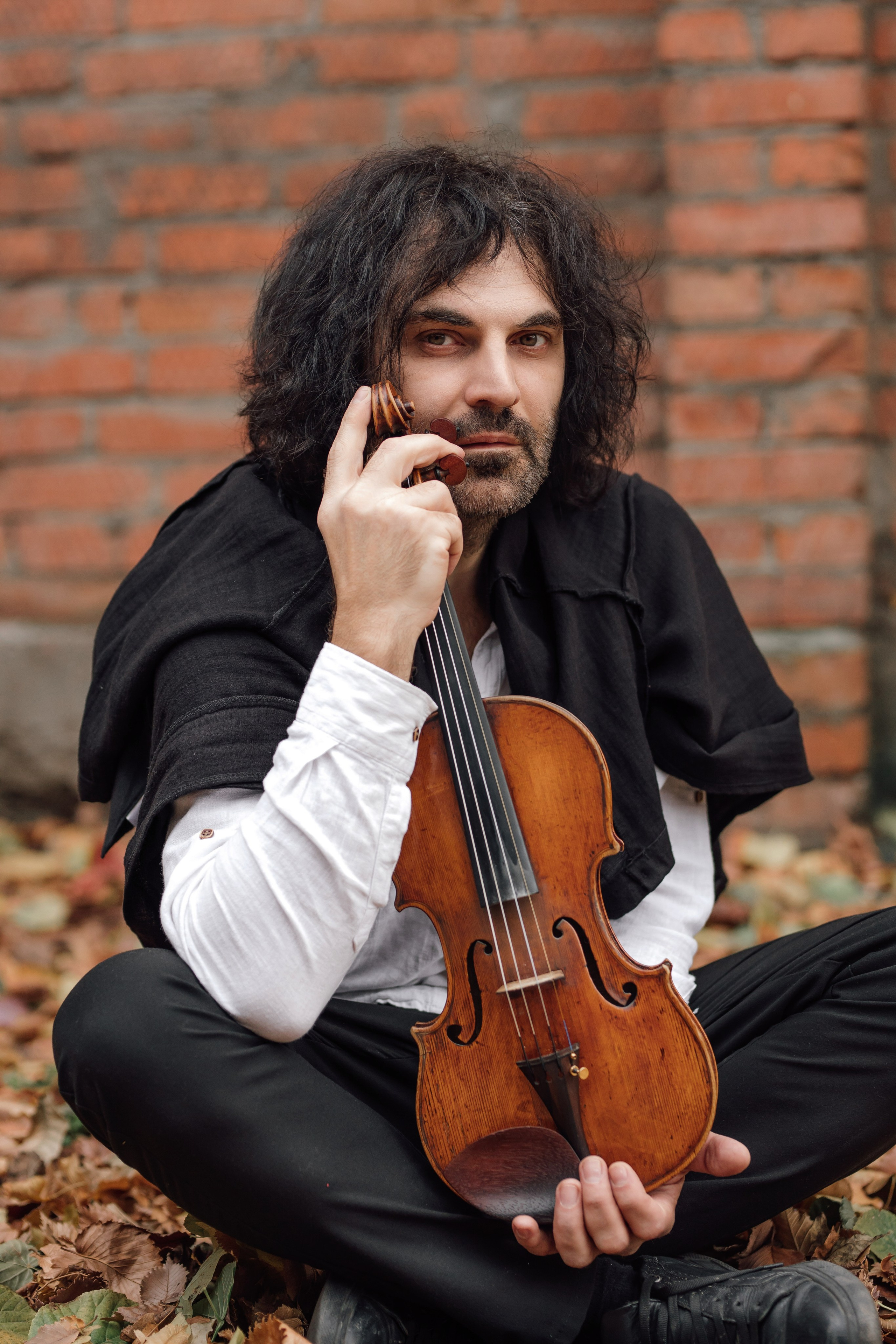 Осень, скрипка, музыка. Фотохудожник Наталия Кирсанова