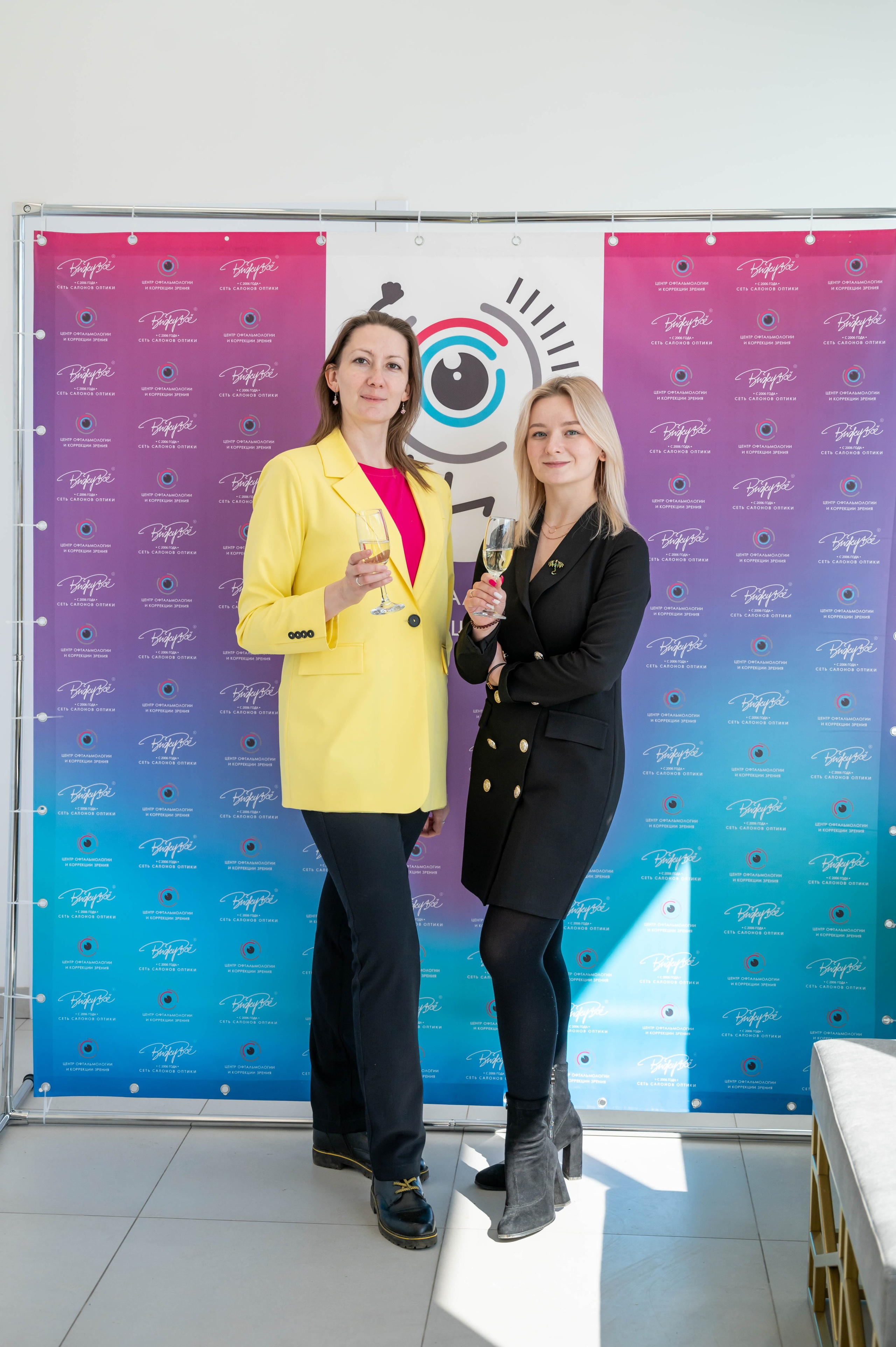 Съёмка открытия оптики