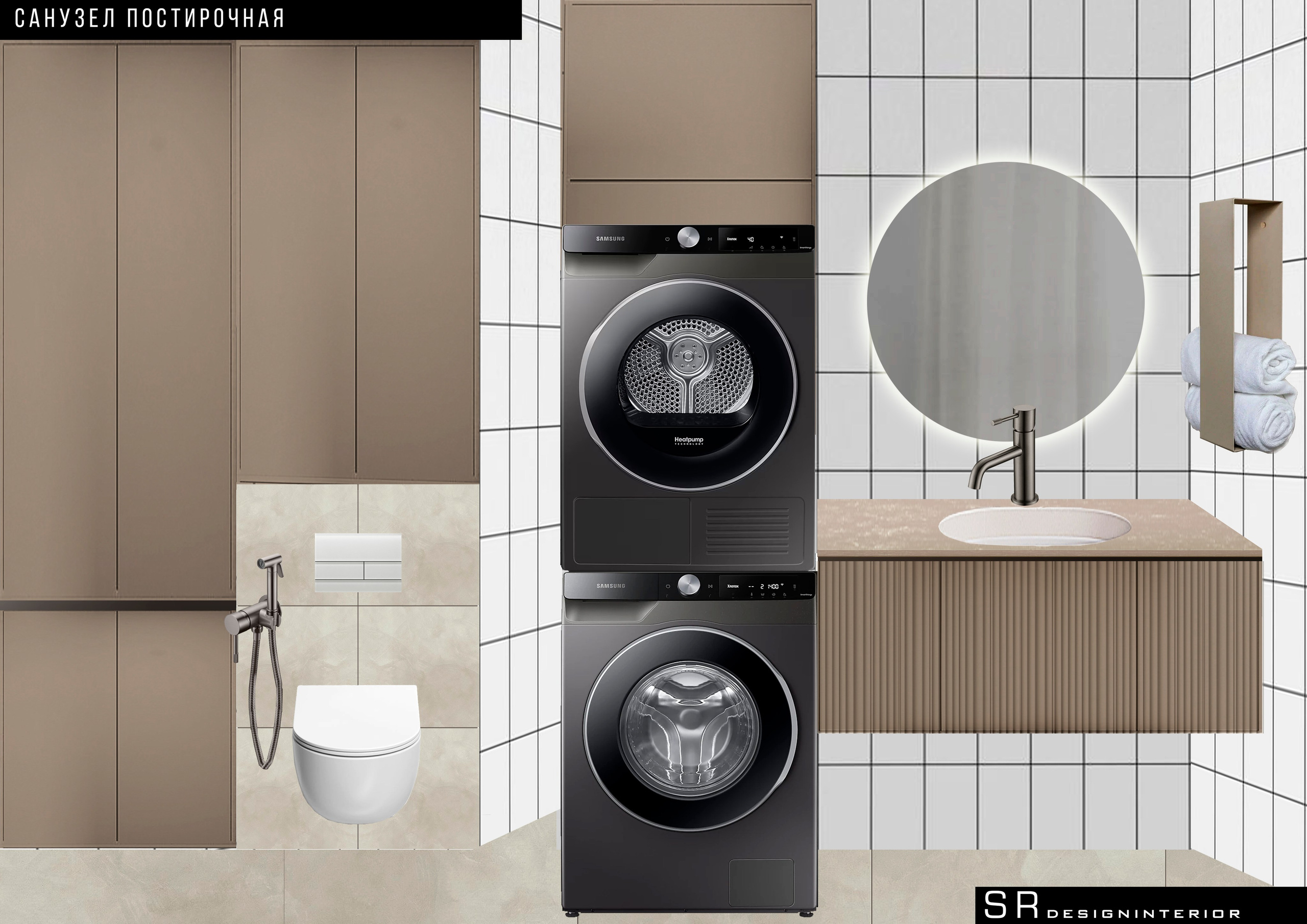 ЖК ПИК Свиблово, 83 м². Design interior-Samsonyan R