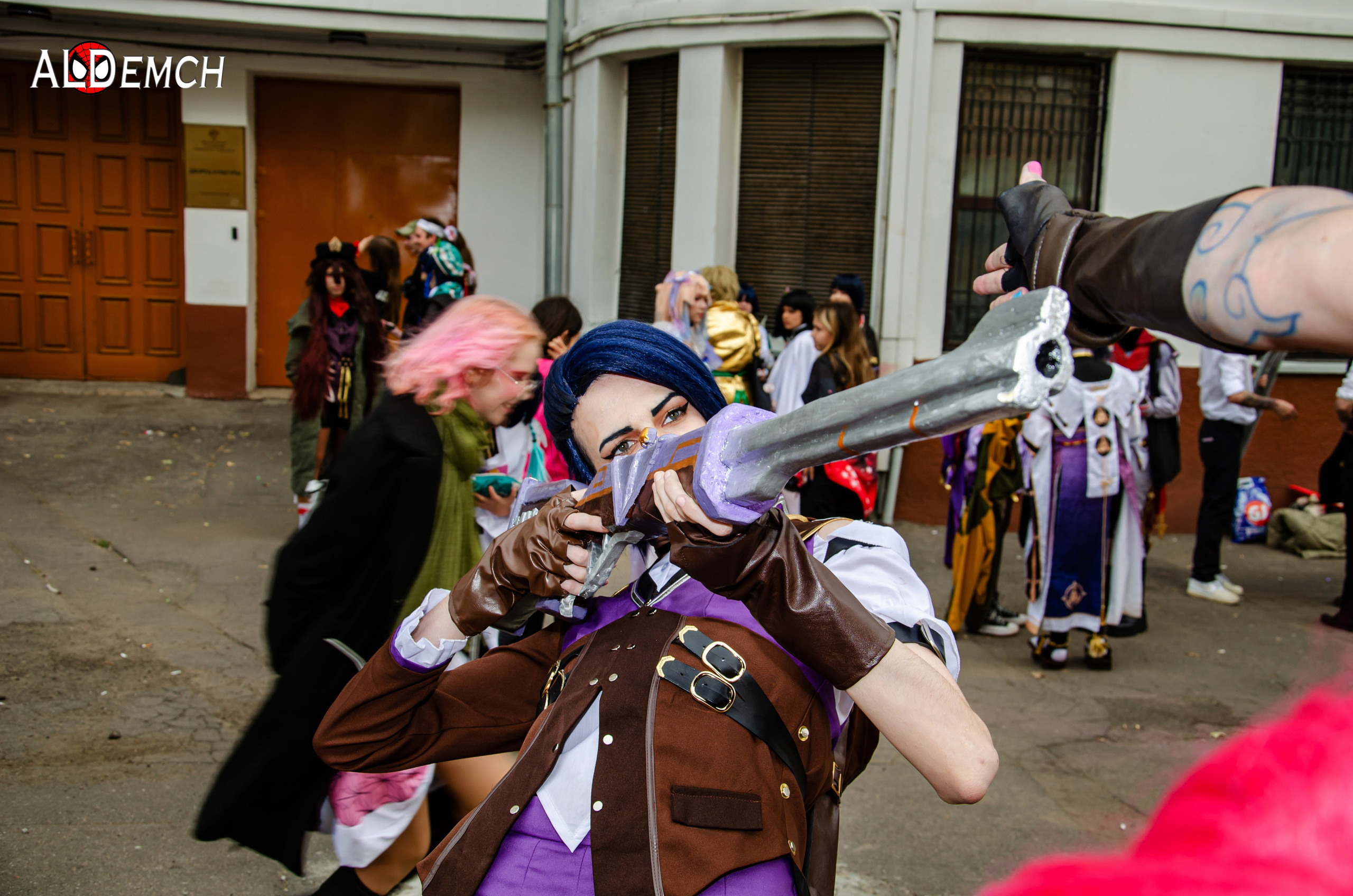 Аркейн, Ви, Джинкс, Лига Легенд персонажи косплей фото