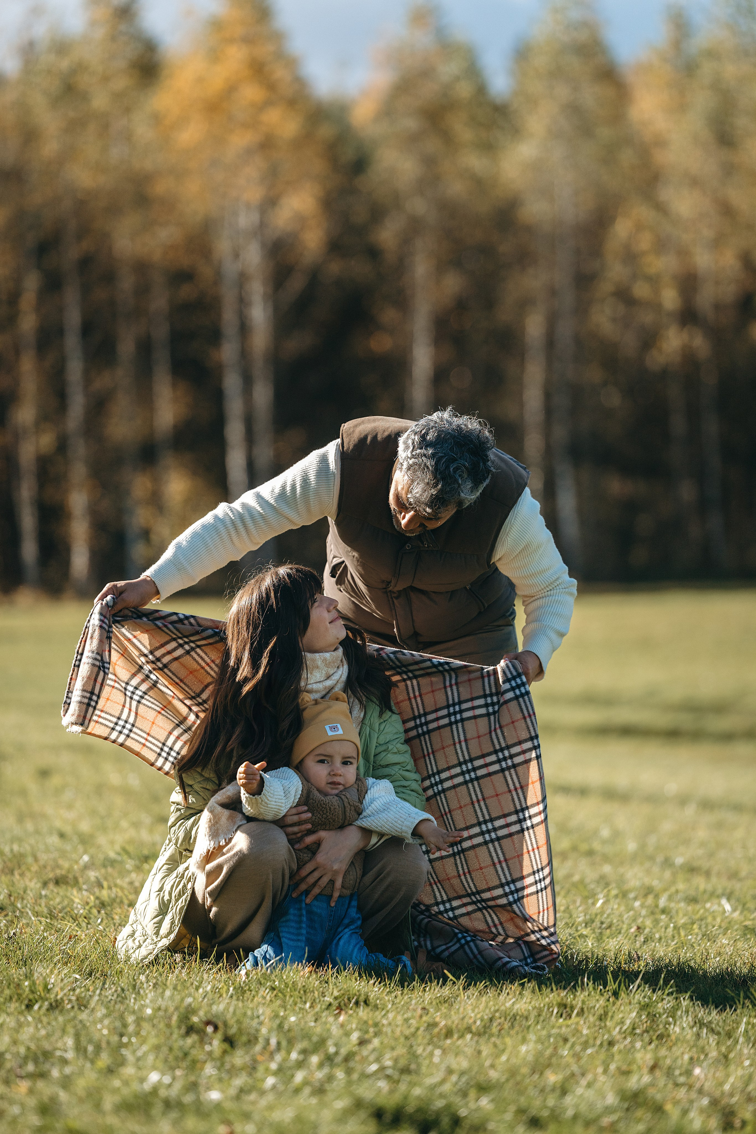 Осенняя семейная съемка. Фотограф Анималист в Москве Анастасия Жучкова