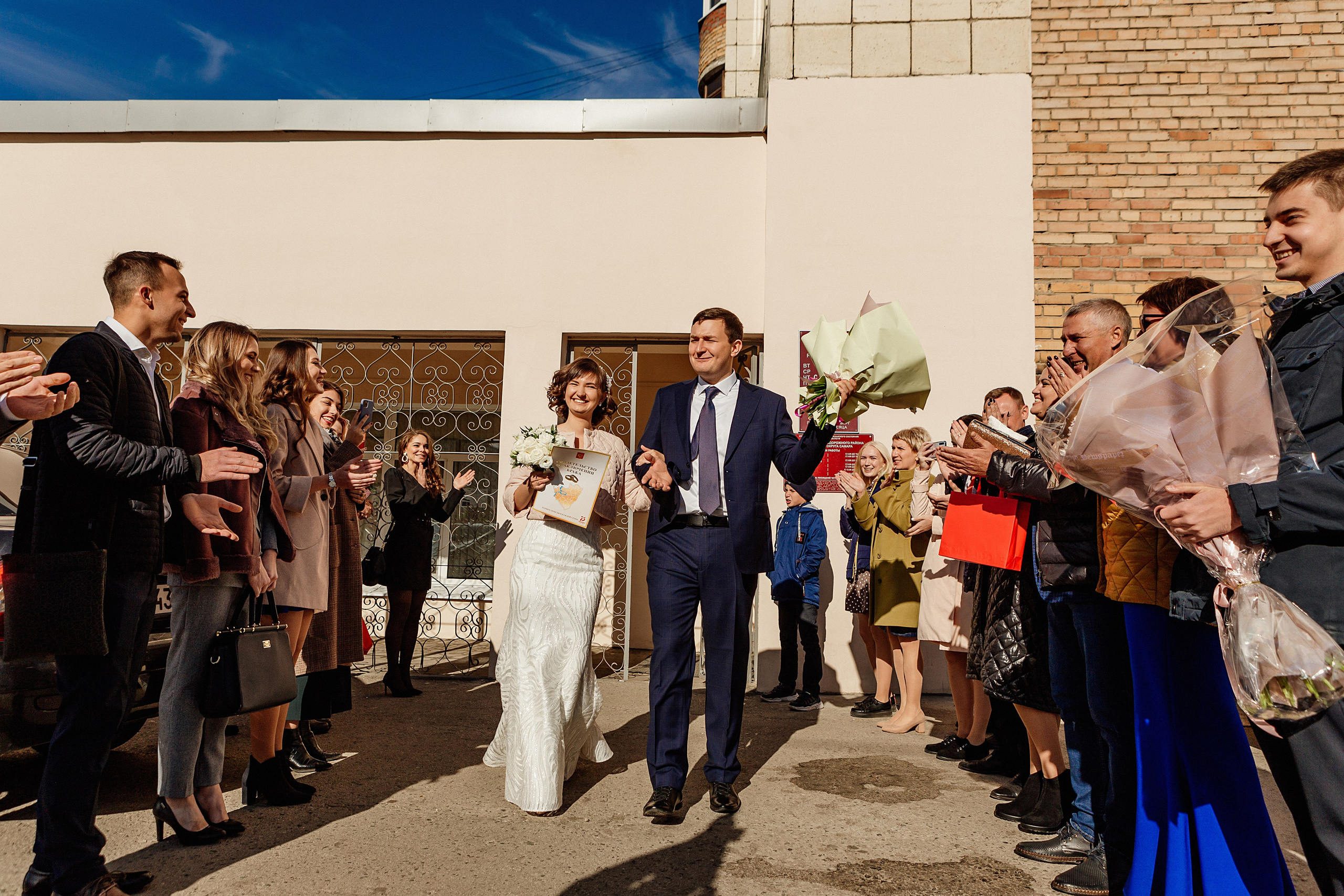 Осенняя свадьба. Семейный фотограф Владимир Просвиркин. г. Самара