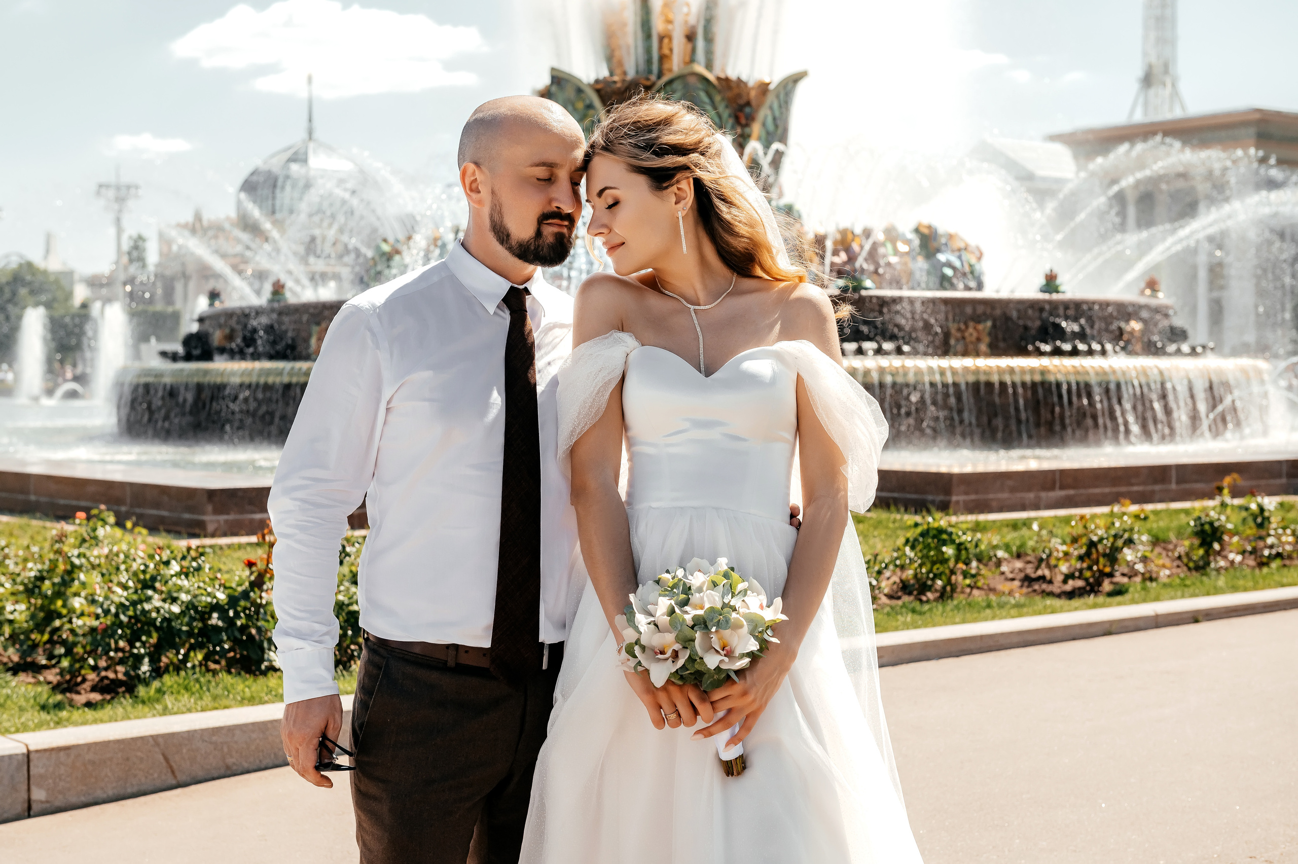 Оксана + Евгений, ЗАГС Кремль Измайлово, ВДНХ. Свадебный и семейный фотограф Виктория Носачёва. Щелково, Москва и МО