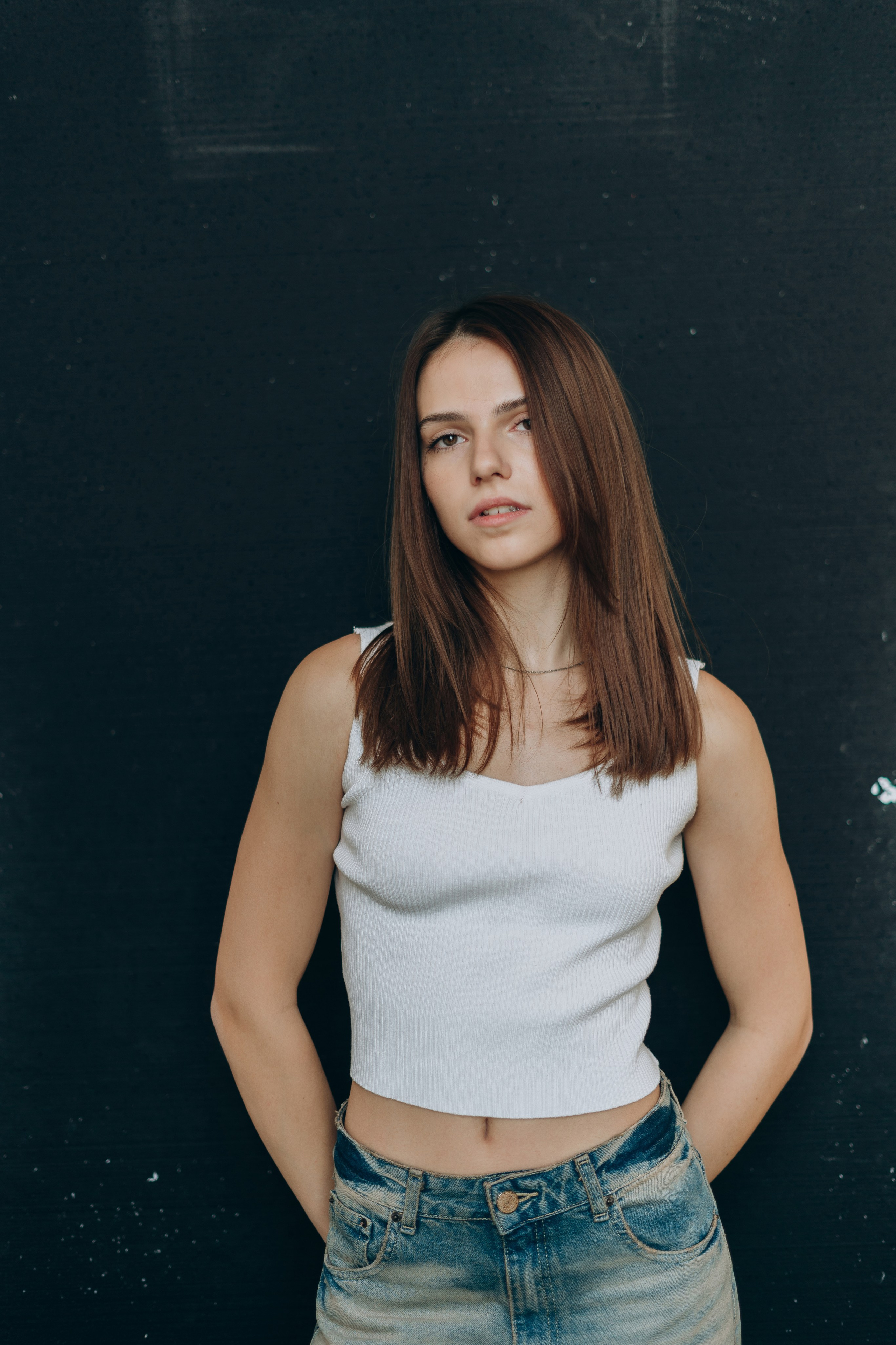 Настя. Модельные тесты. Фотограф Москва Виктория-Антуанетта