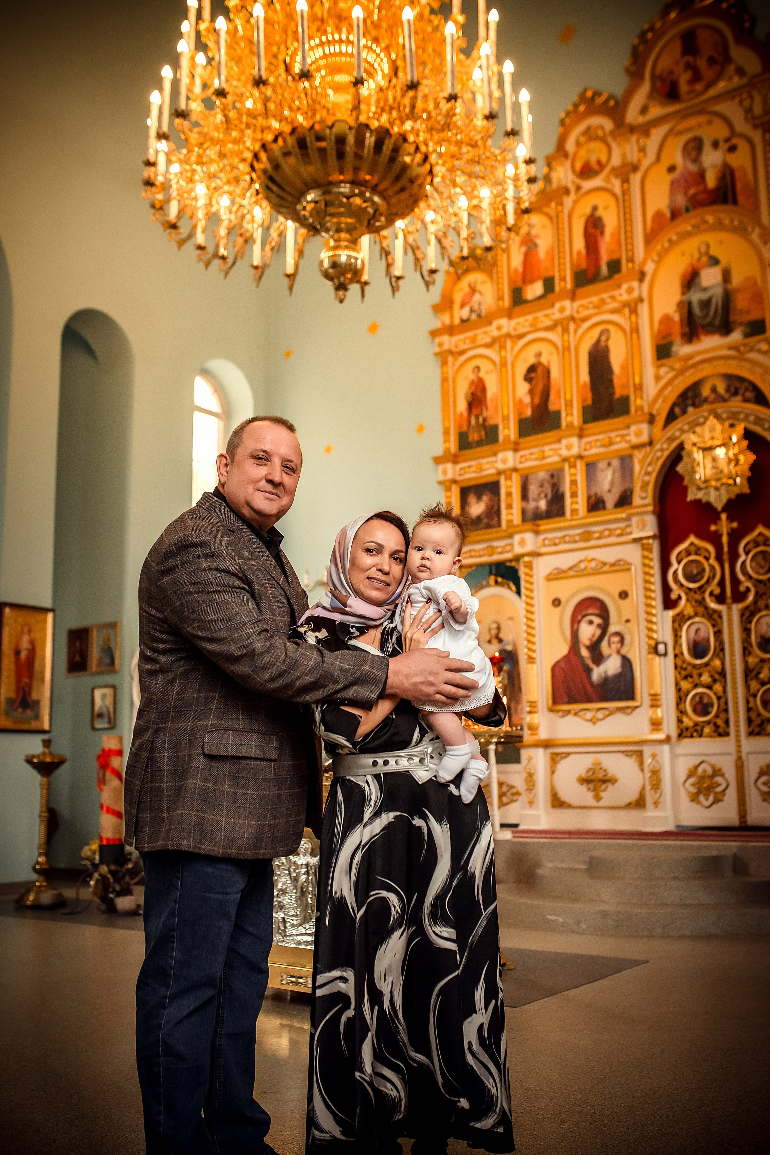 Крещение Верочки