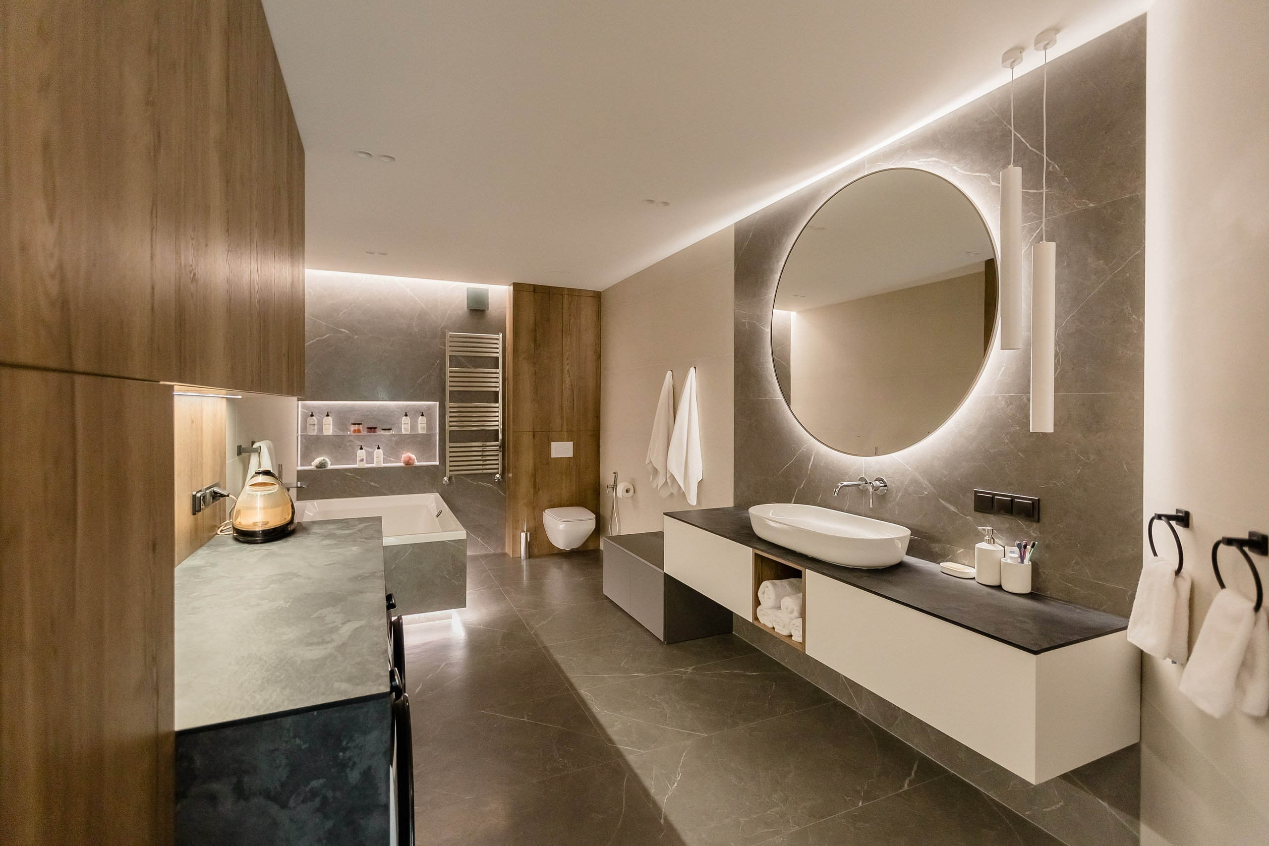 Реализация проекта 5к квартиры в Дубне. Дизайнер интерьера в Дубне, Москве, Дмитрове