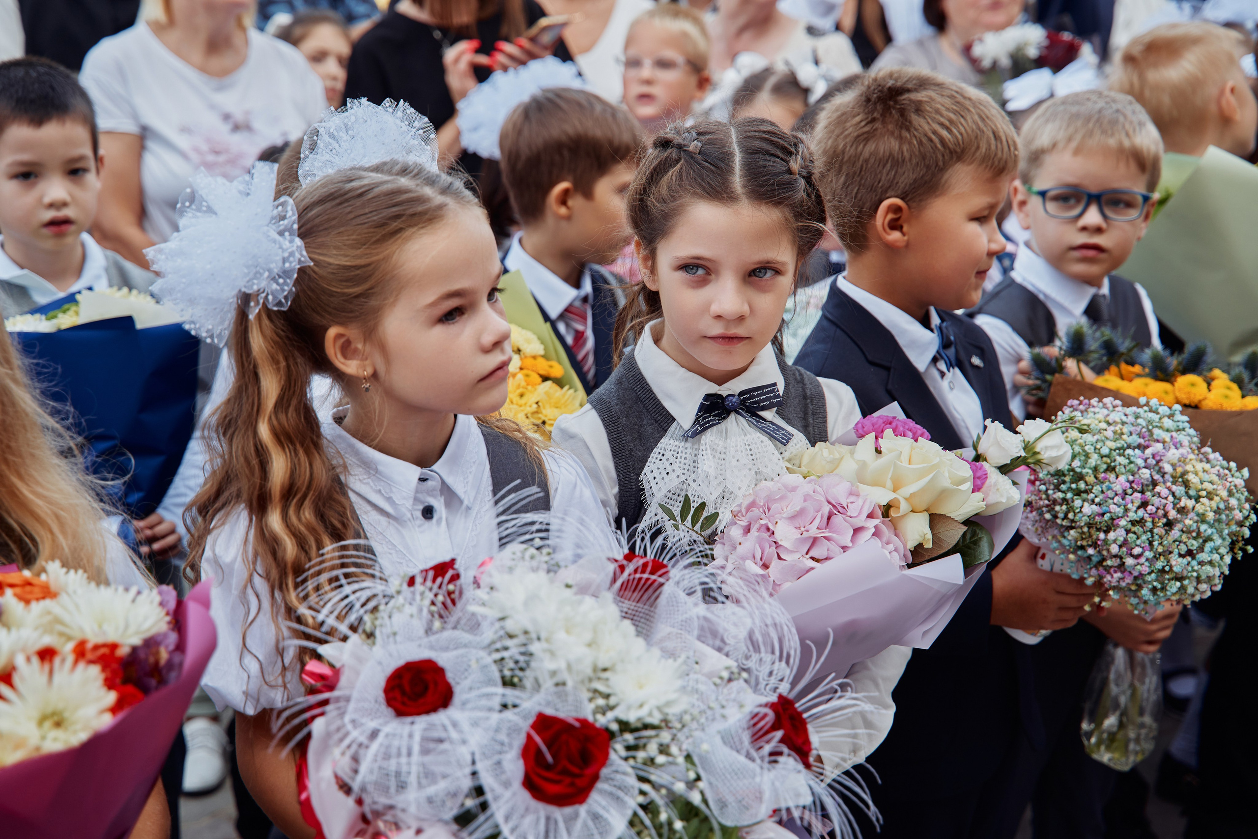 1 сентября 1Ж класс. Фотограф Москва Арина Клокова