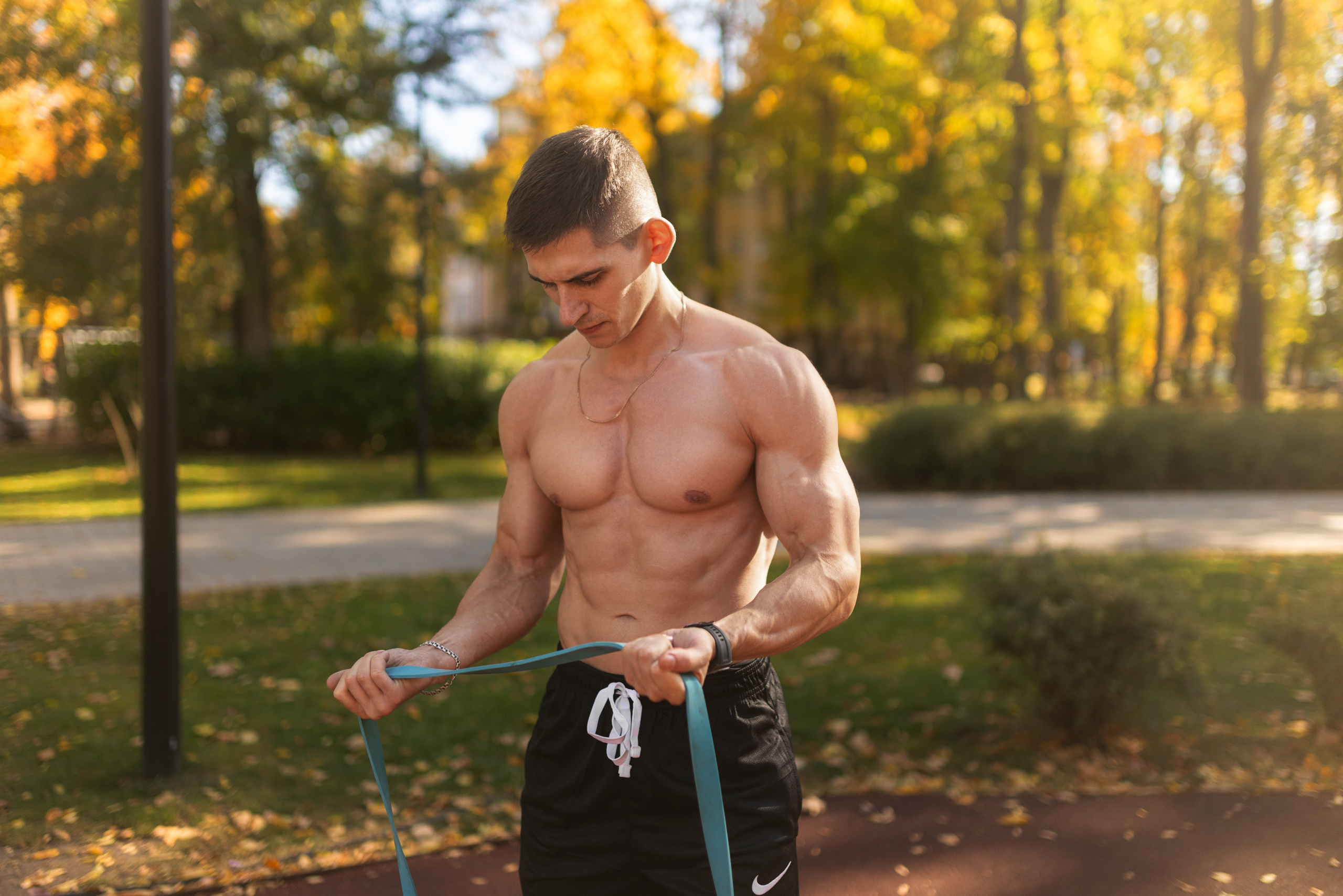 Фотосет на спортплощадке с Владом для контента. Дмитрий Шульгин, портретный фотограф в Воронеже