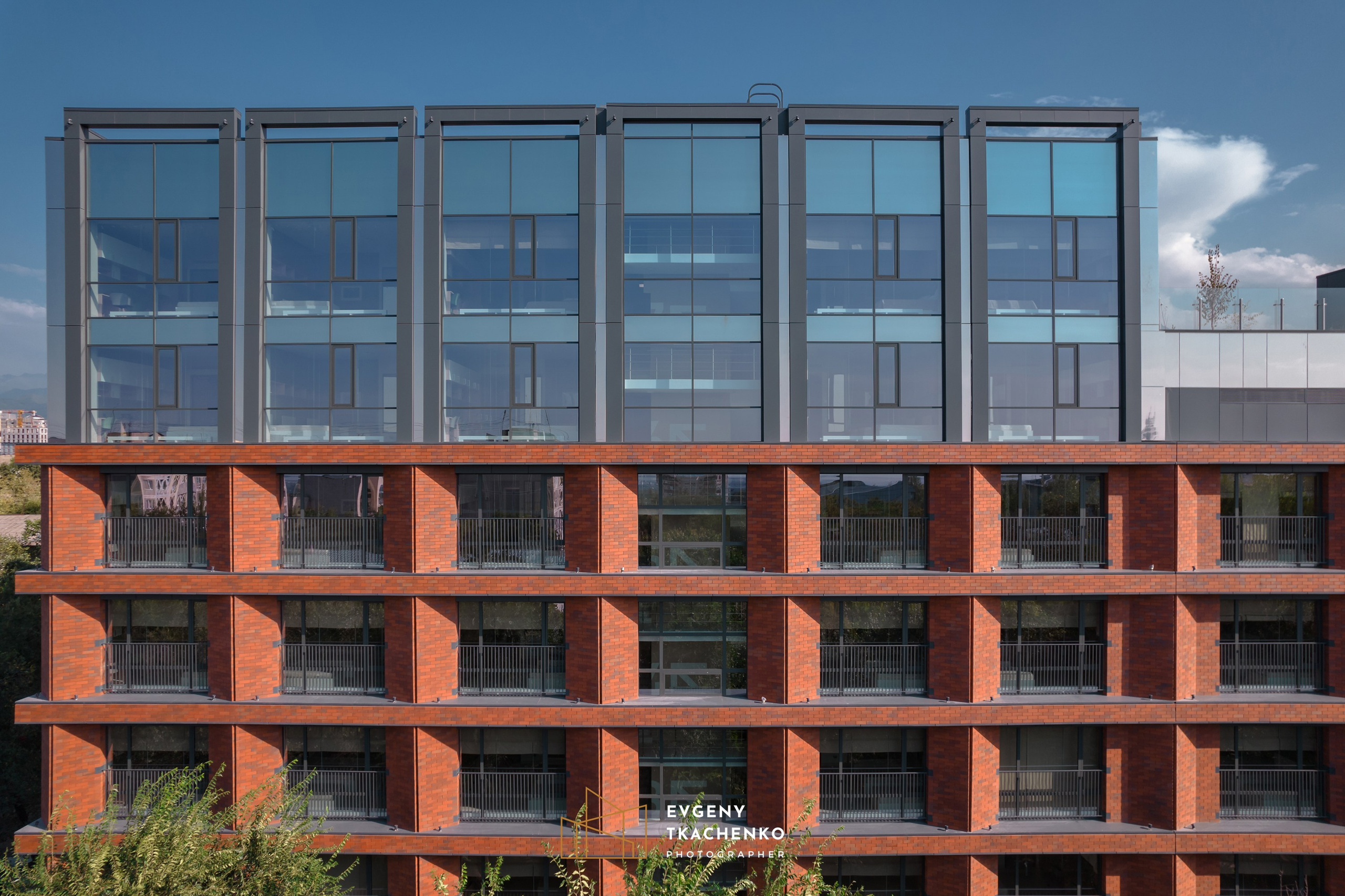 Общежитие университета NarXoz в Алматы. Архитектурный и интерьерный фотограф в Казахстане