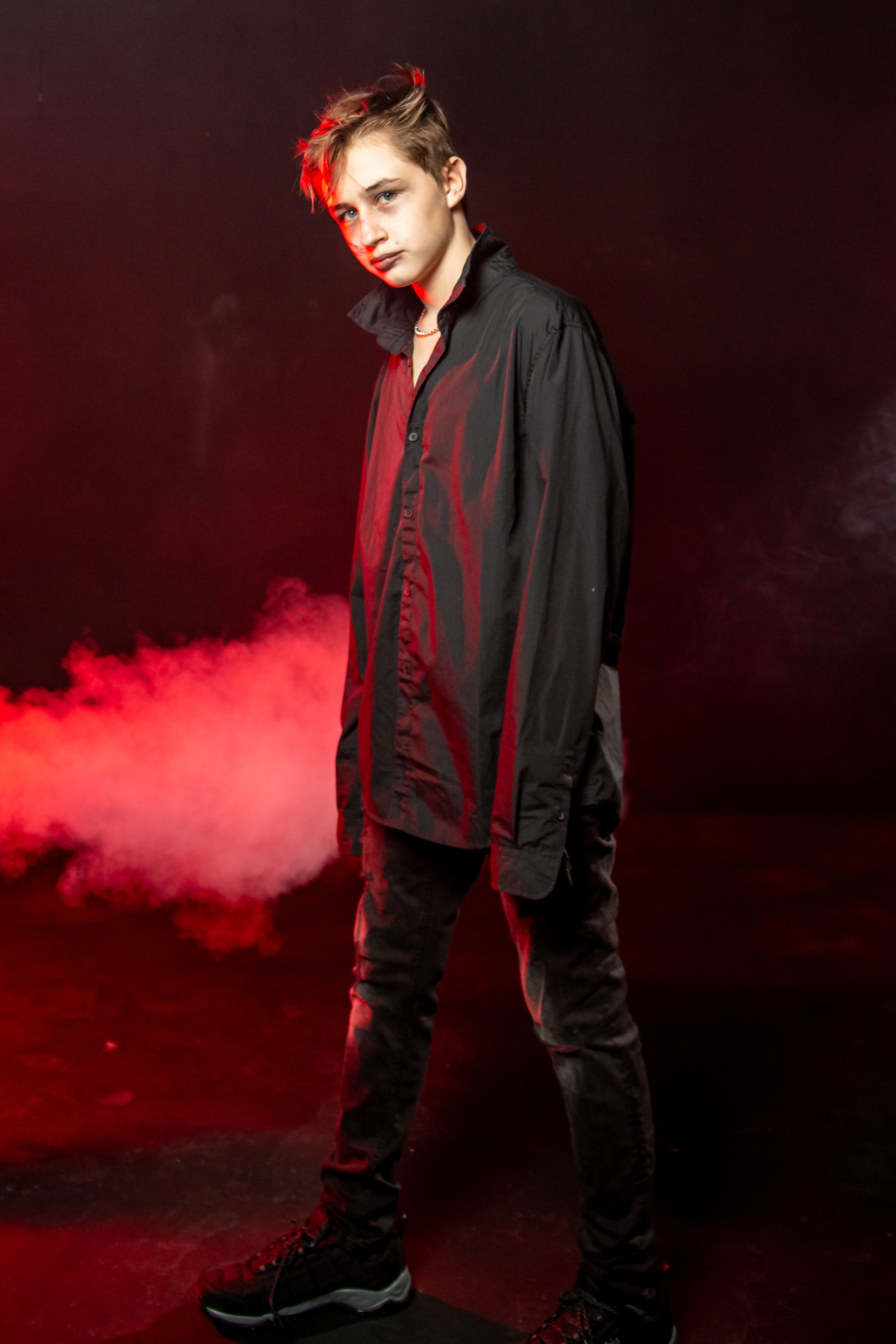 Съёмка для модельной школы на Хэллоуин. Фотограф Шагалов Михаил