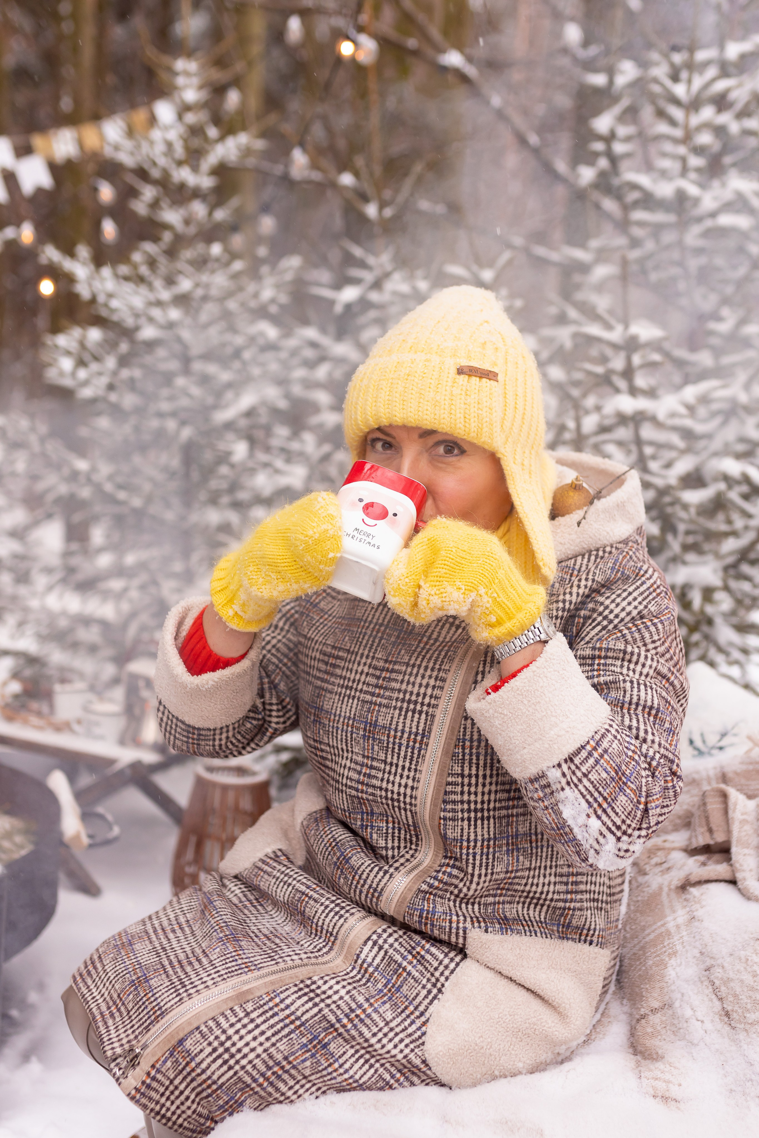 Первый снег в Декабре 2024. Семейный и детский фотограф в городе Подолск МО Крылова Ирина