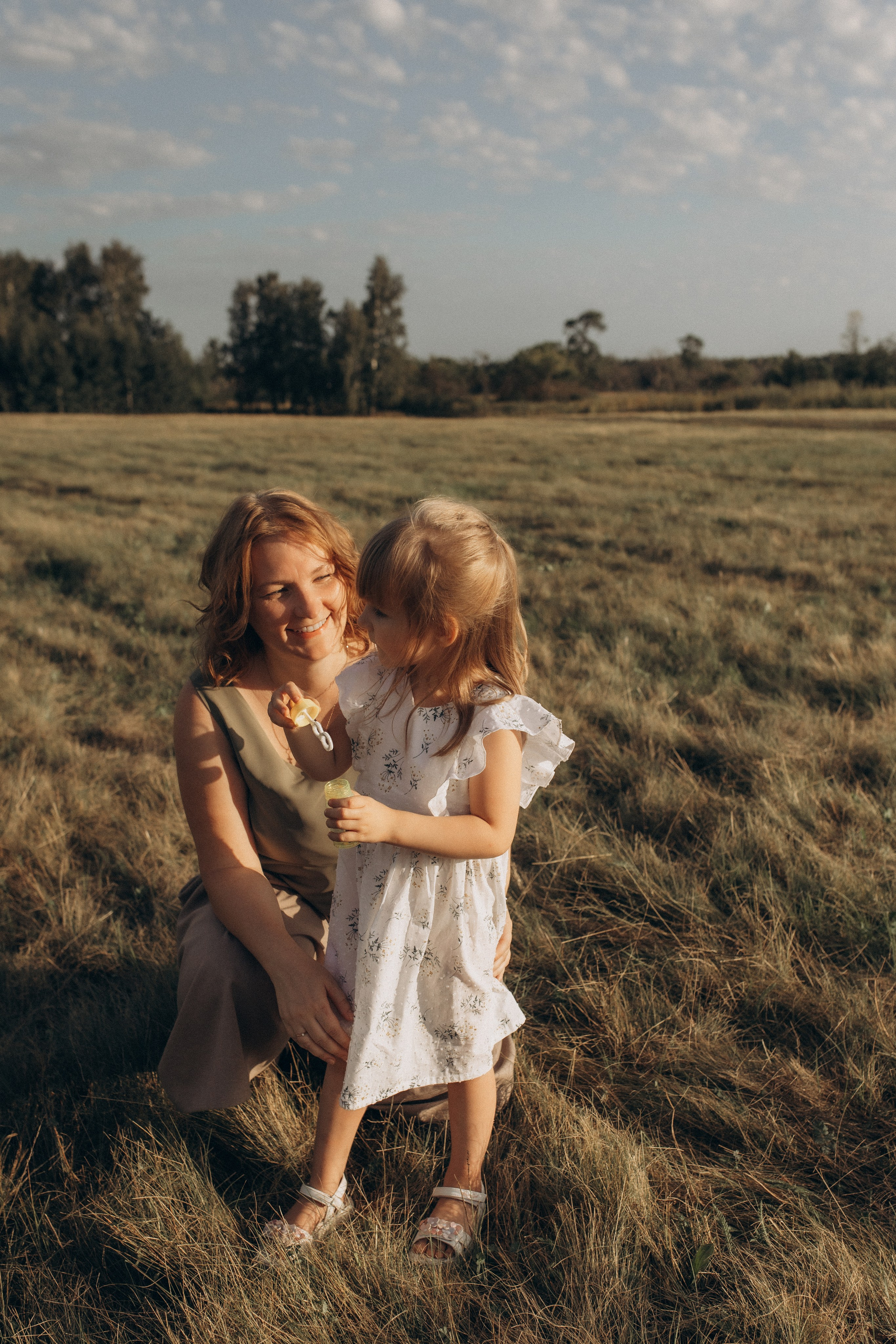 Летняя история в поле. Семейный фотограф lifestyle в Новосибирске Елена Шпилевая