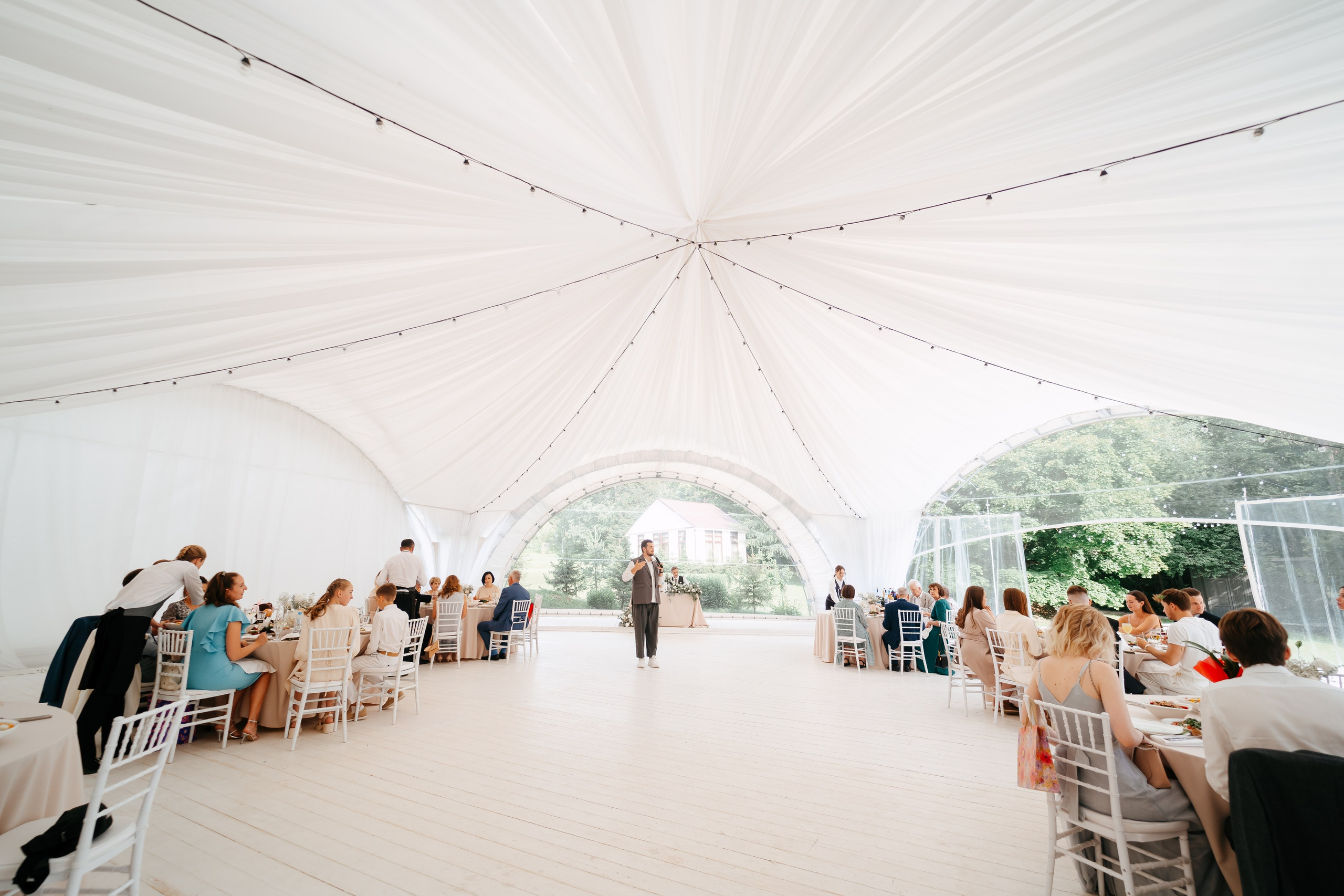 Свадьба загородом в Москве