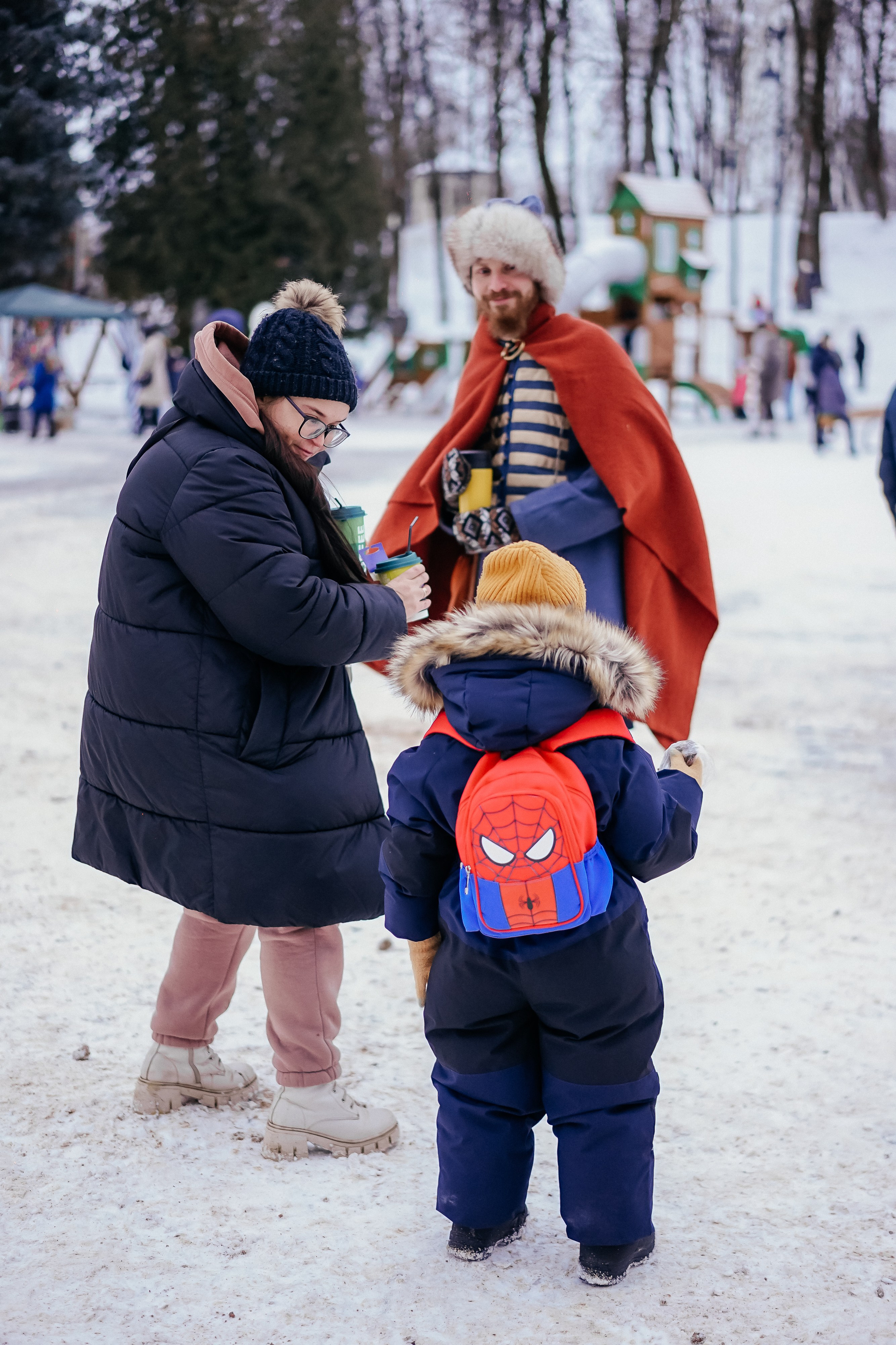«Предновогодний переполох» Лопатинский сад, 14.12.2024. Фотограф и видеограф Смоленск | Студия Цезарь