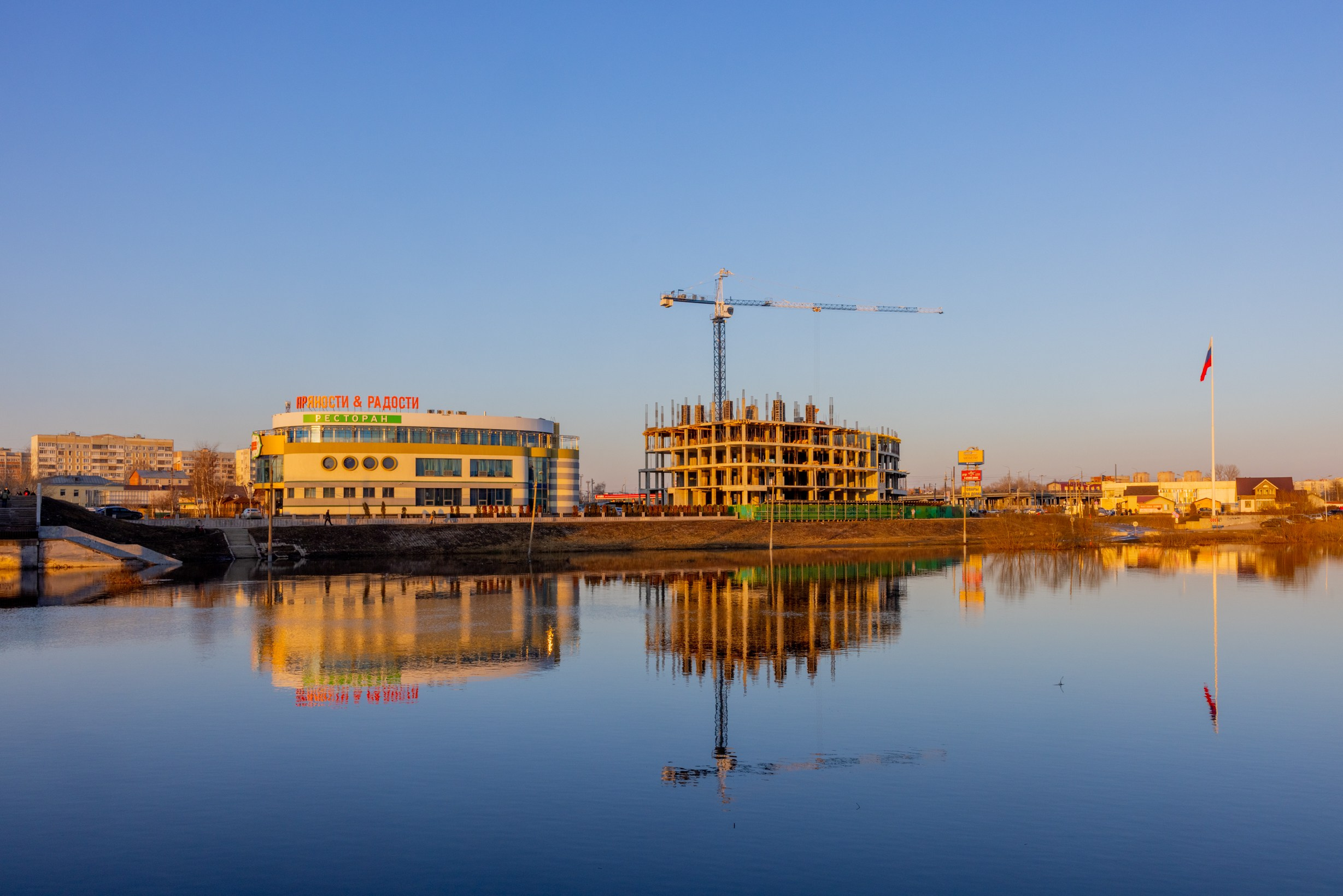 Паводок на Оке. Фотограф в Туле Крупский АнДРей. Фотостудия «КАДР71» в Туле