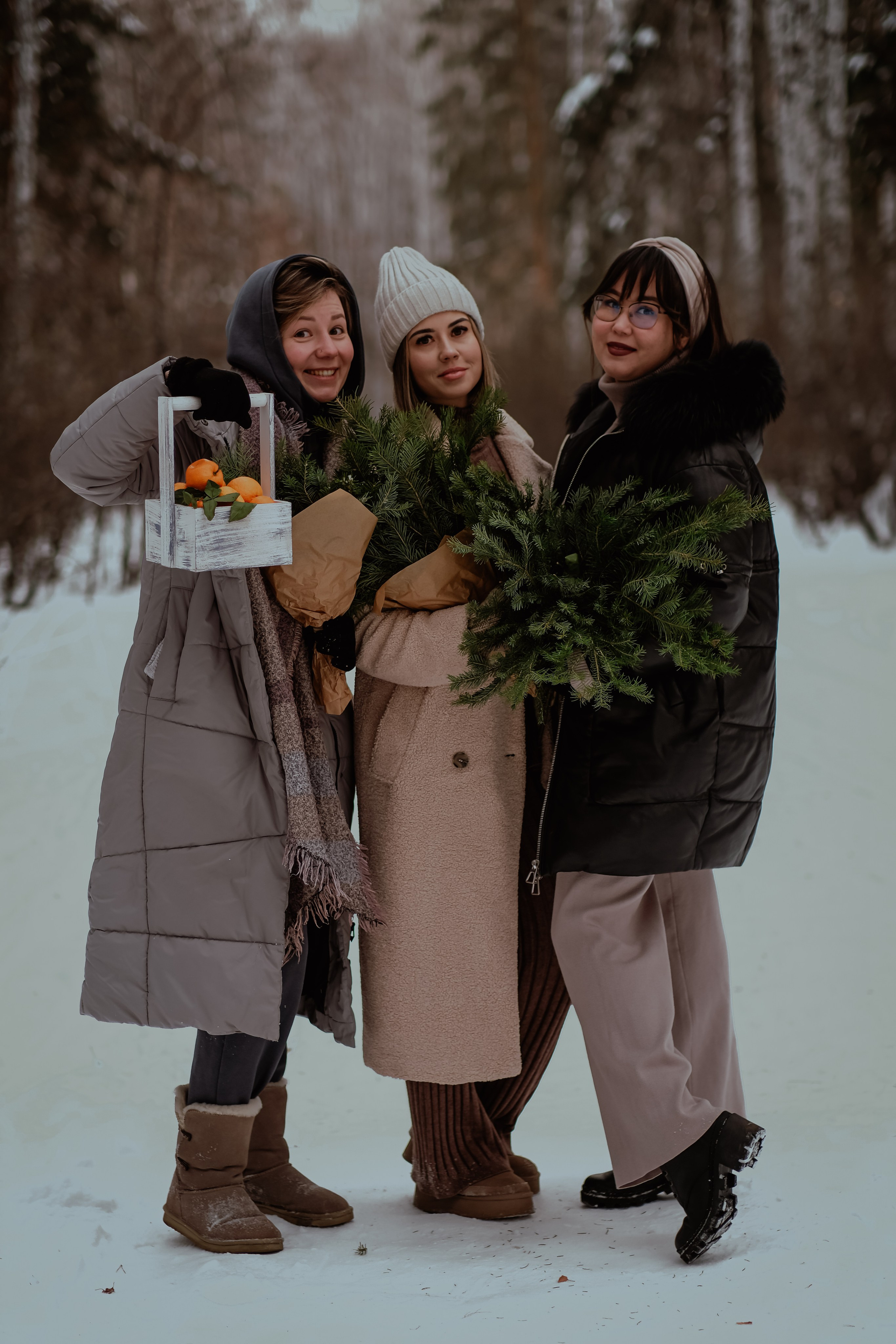 Зимняя прогулка. Свадебный фотограф Челябинск