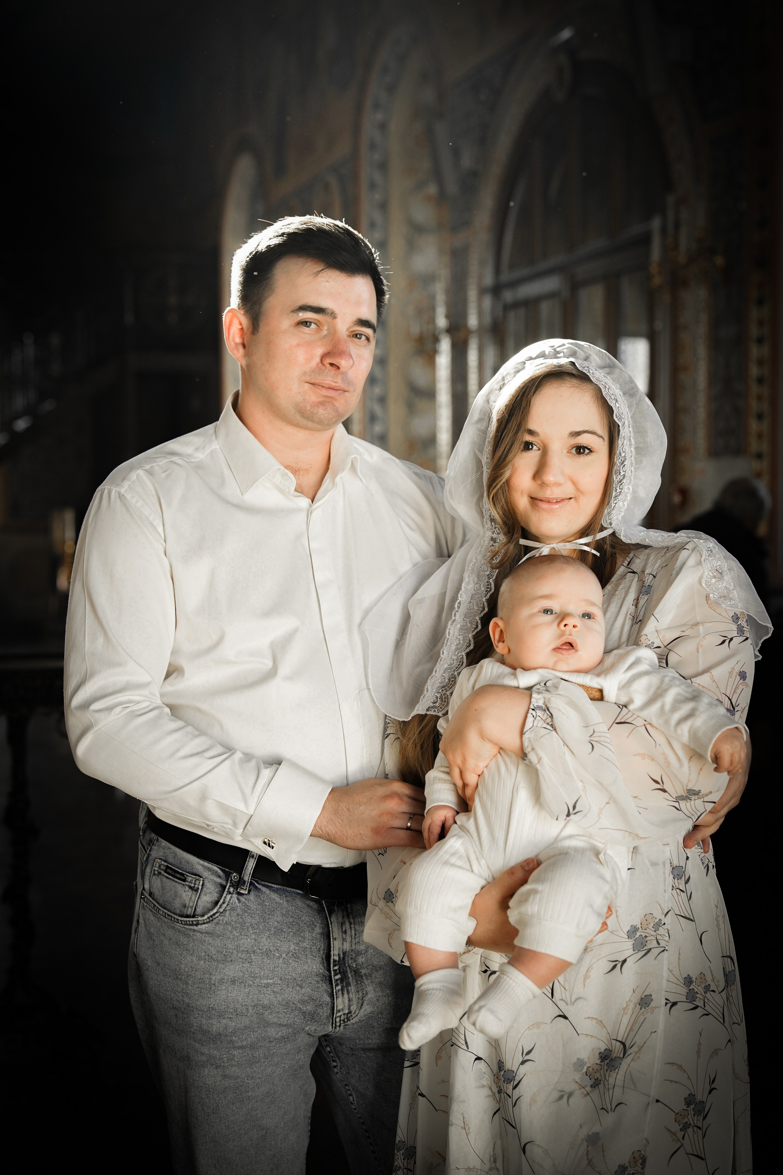 Крещение в Храме Георгия Всеволодовича.Нижний Новгород. Фотограф на крещение и венчание в Нижнем Новгороде.Свадебный Фотограф