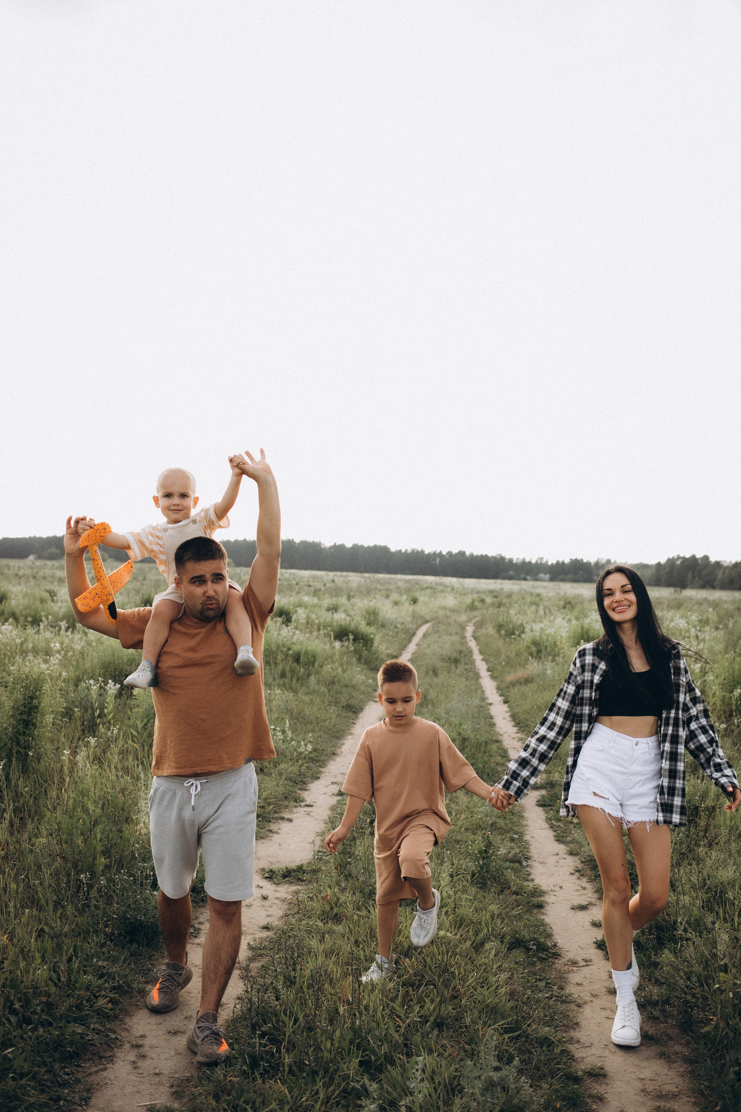 Саша, Женя, Никита и Саша. Семейный и свадебный фотограф Анна Кожокарь