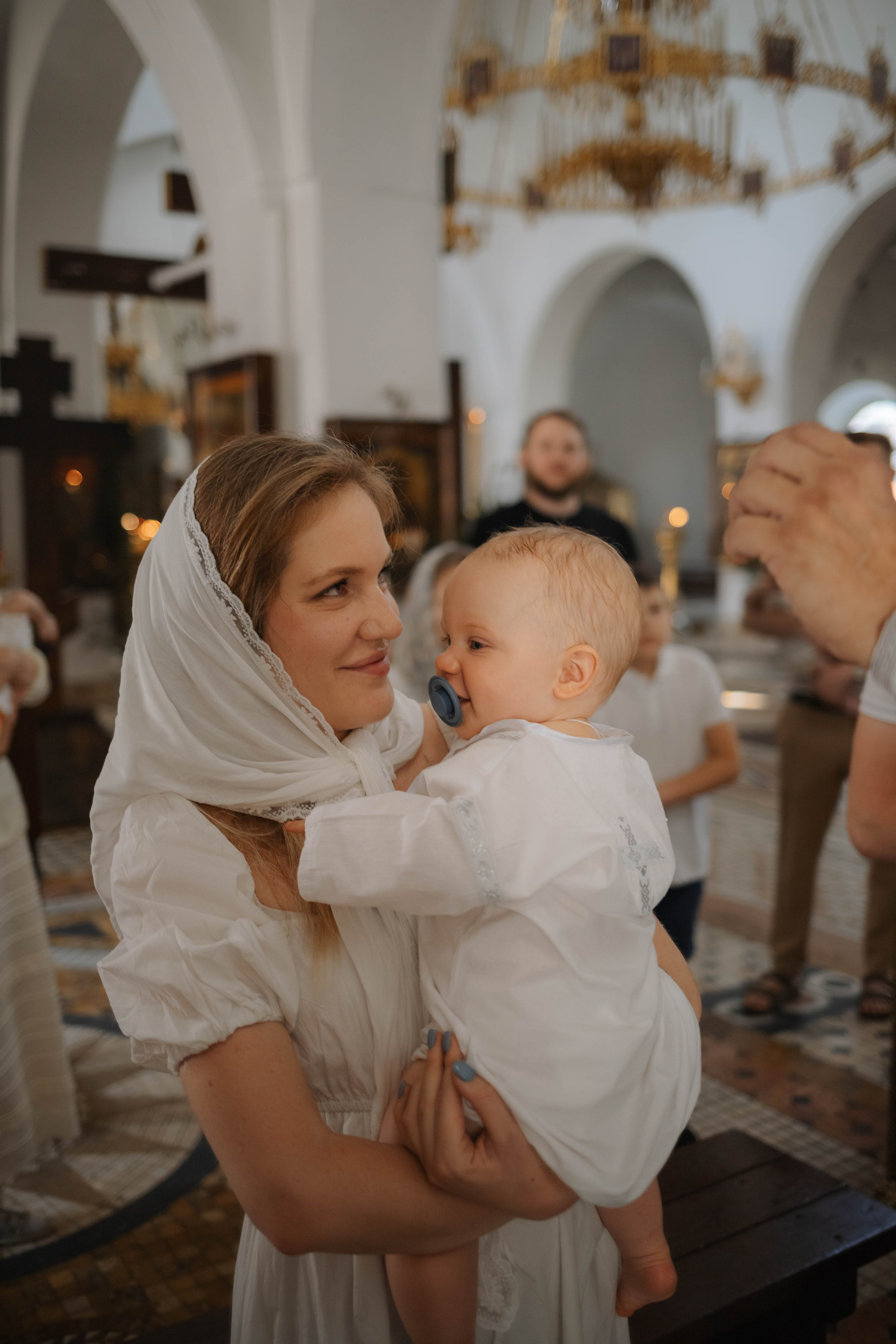 Крещение Миши. Семейный и детский фотограф в Москве Александра Нараевская