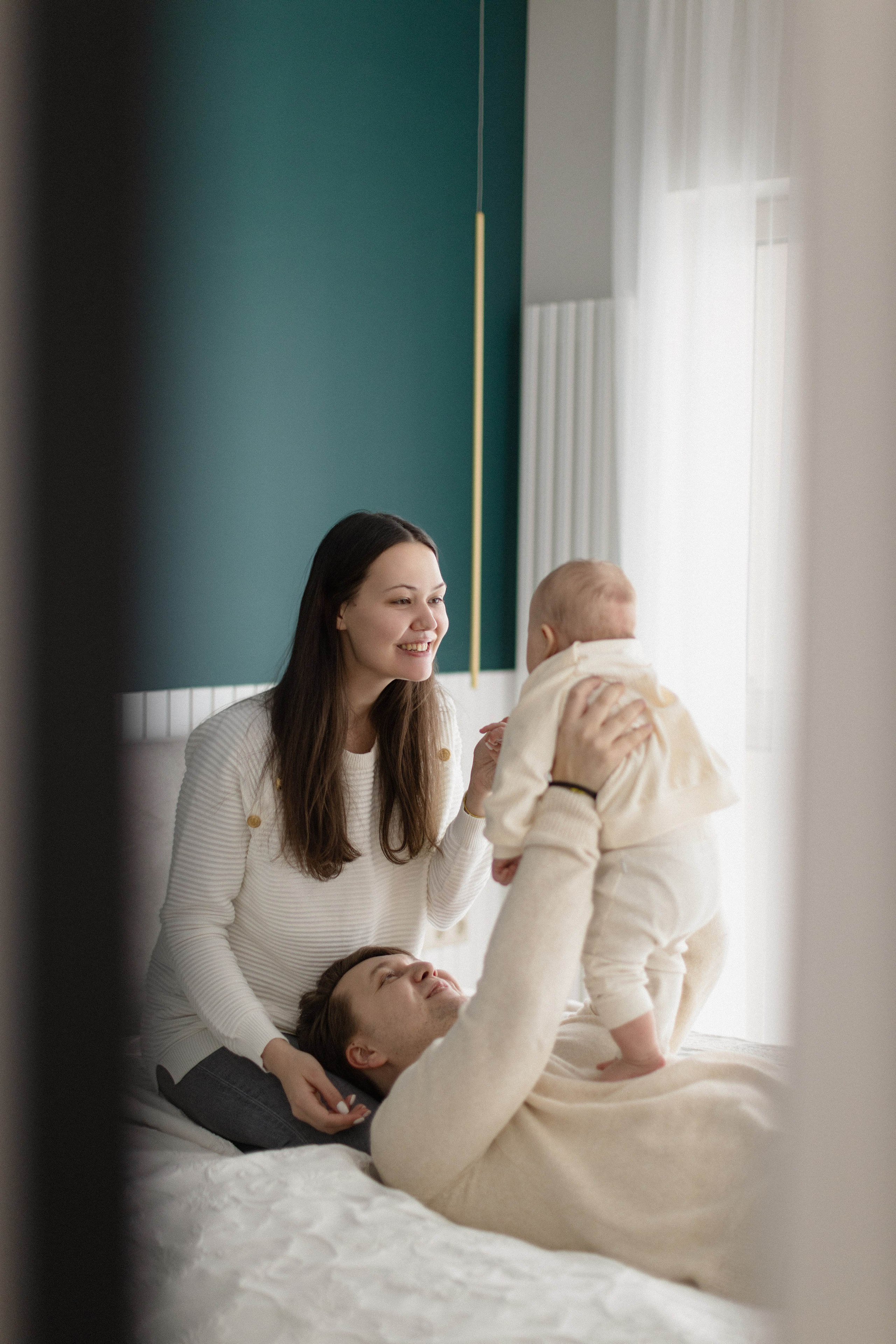 Мария и Максим с сыном. Кузьмина Анастасия — контент-фотограф | Москва