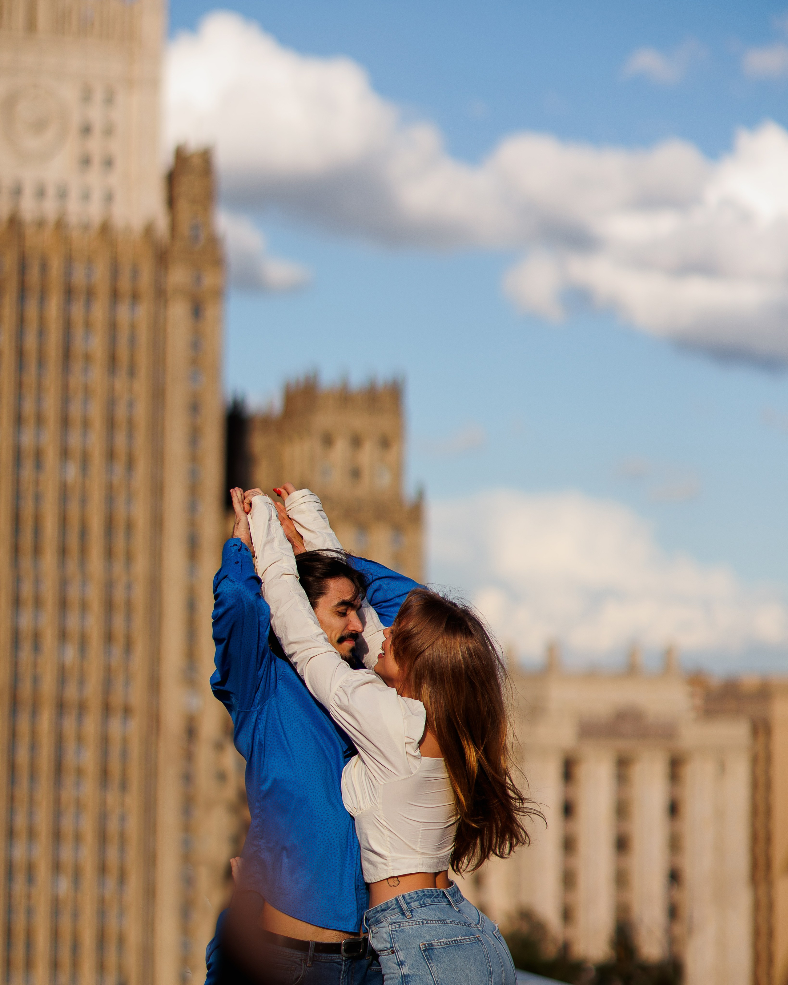 На крыше. Марковкина КрисТина