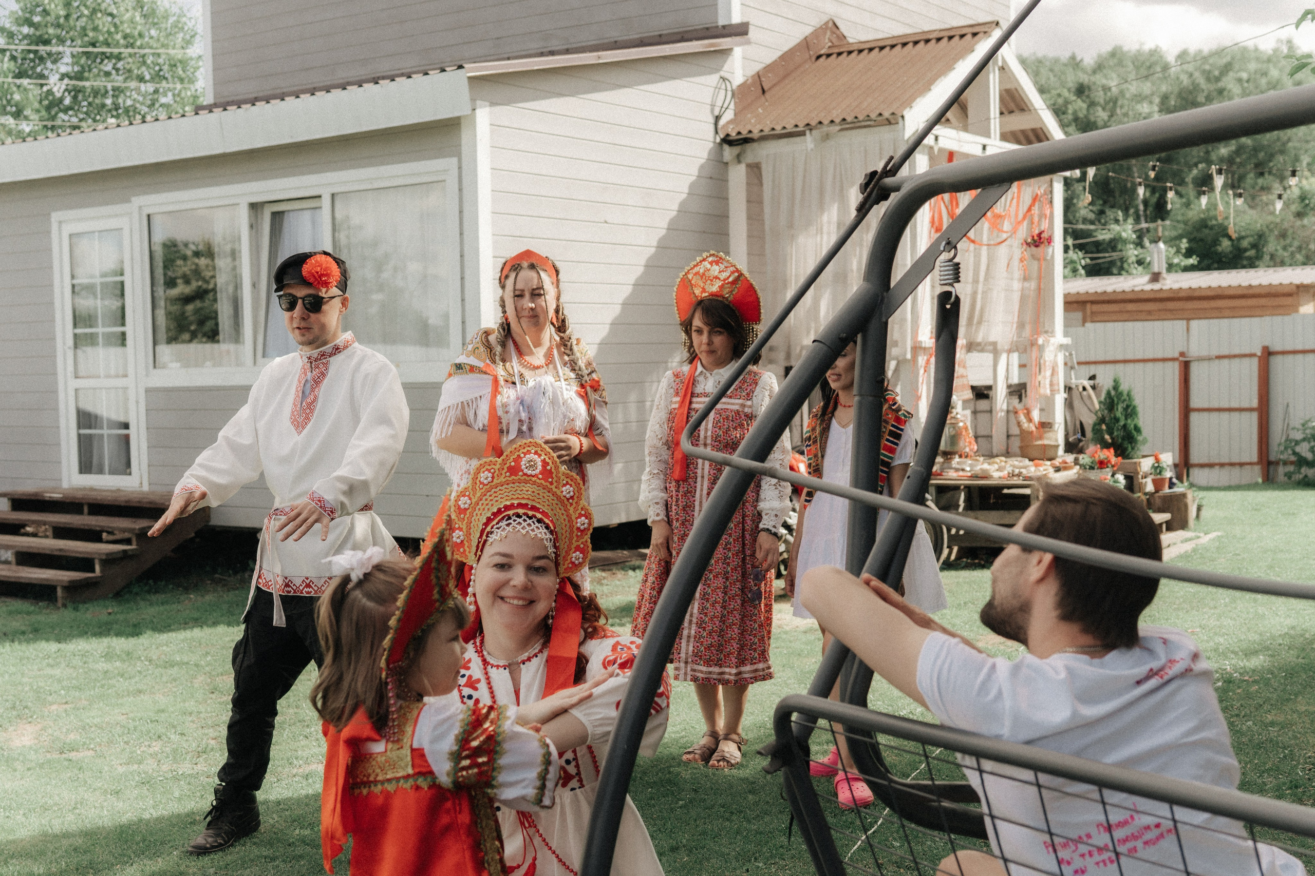 День Рождения в русском стиле. Alenasokolowa.ru