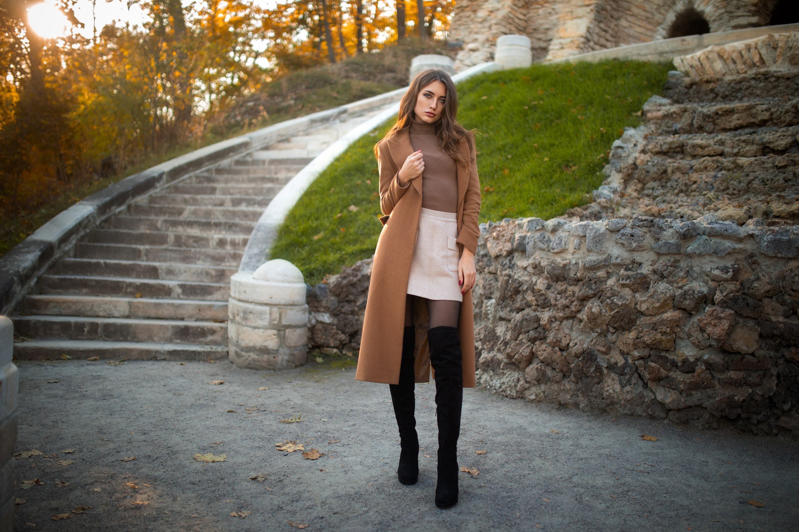 Осенняя съемка с Анастасией на природе в формате для «себя»