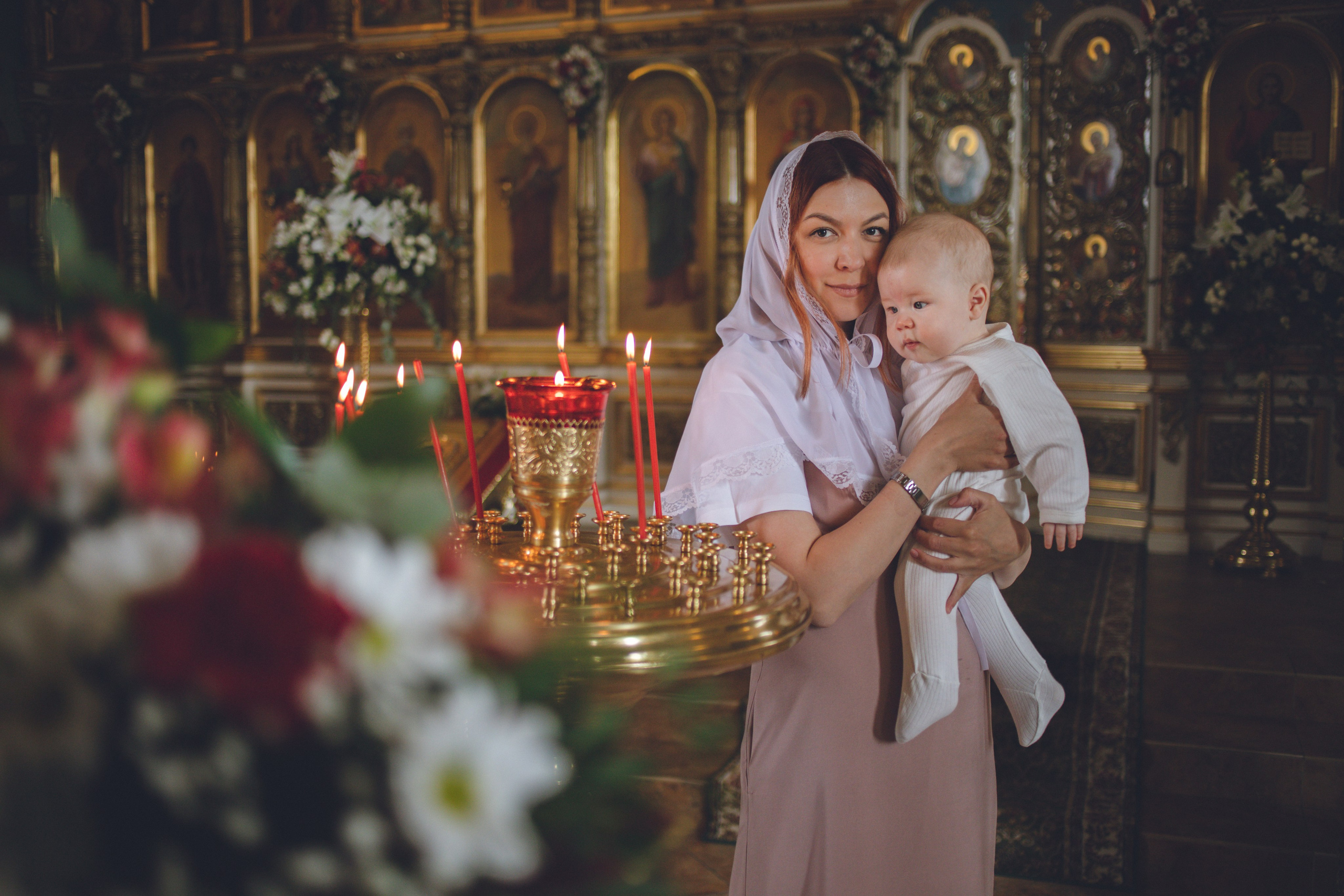 Крещение Романа. Семейный фотограф г. Димировград Андросова Екатерина
