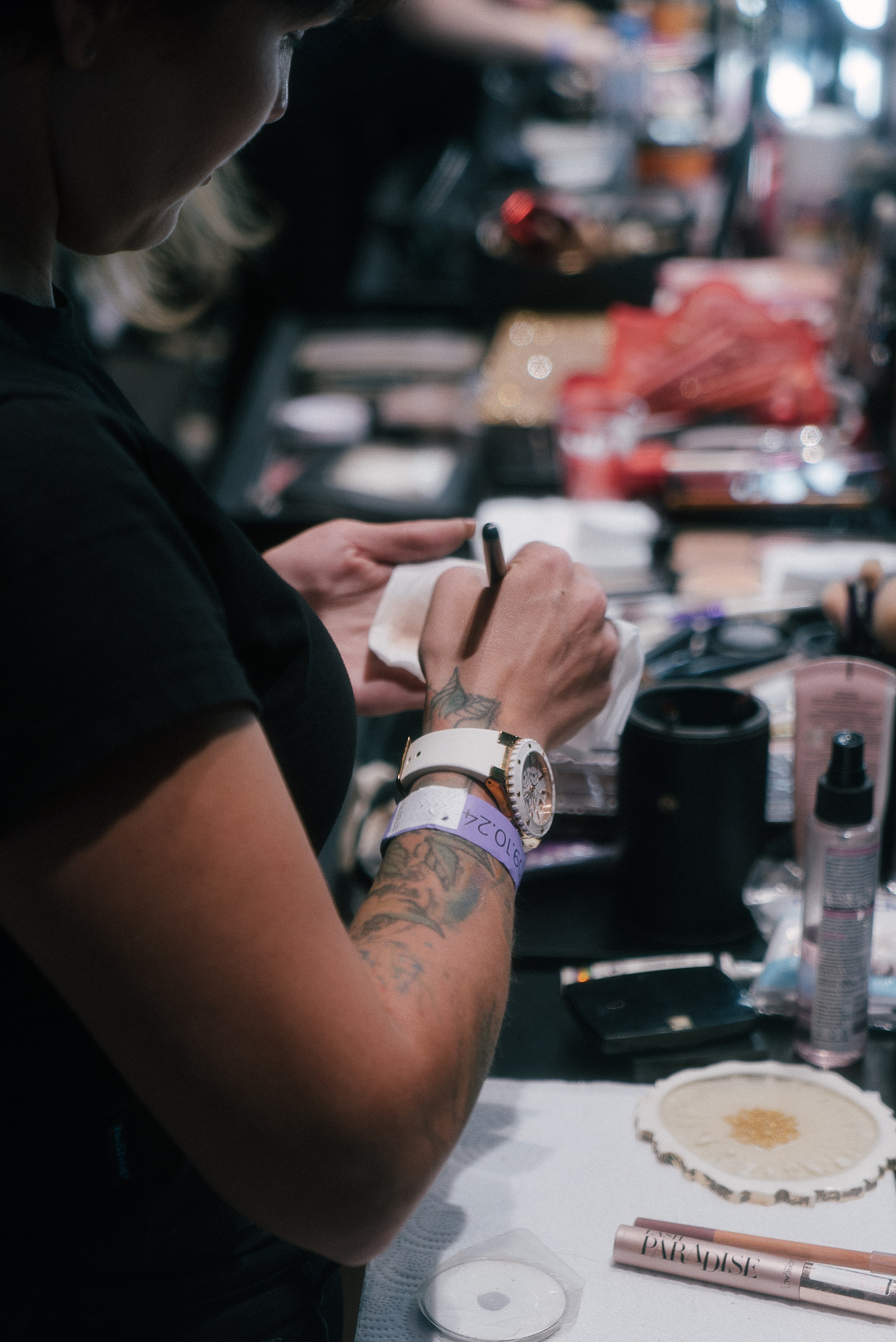 MFW backstage. Фотограф Владимир Тришин