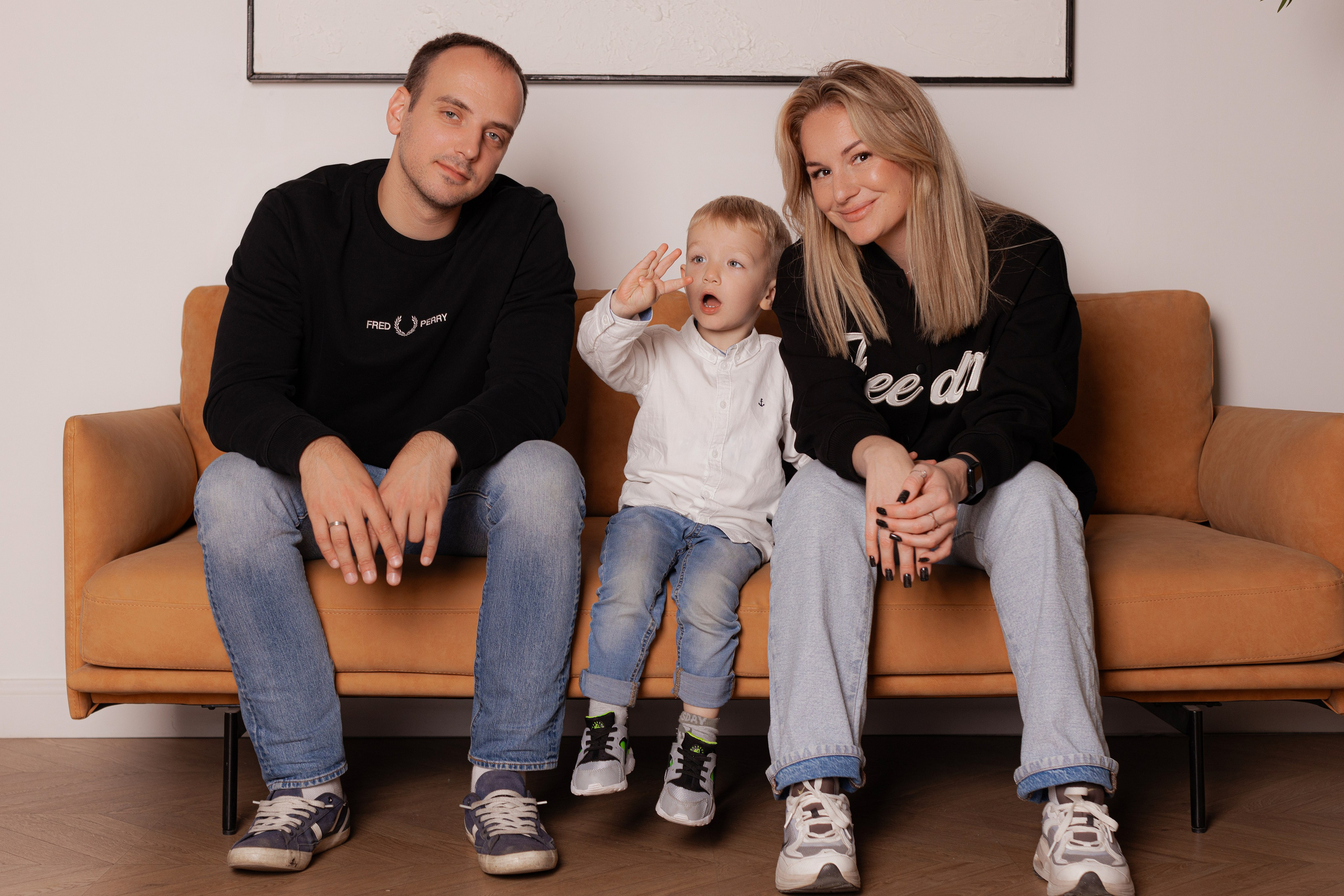 В студии. Фотограф Анастасия Пинчук