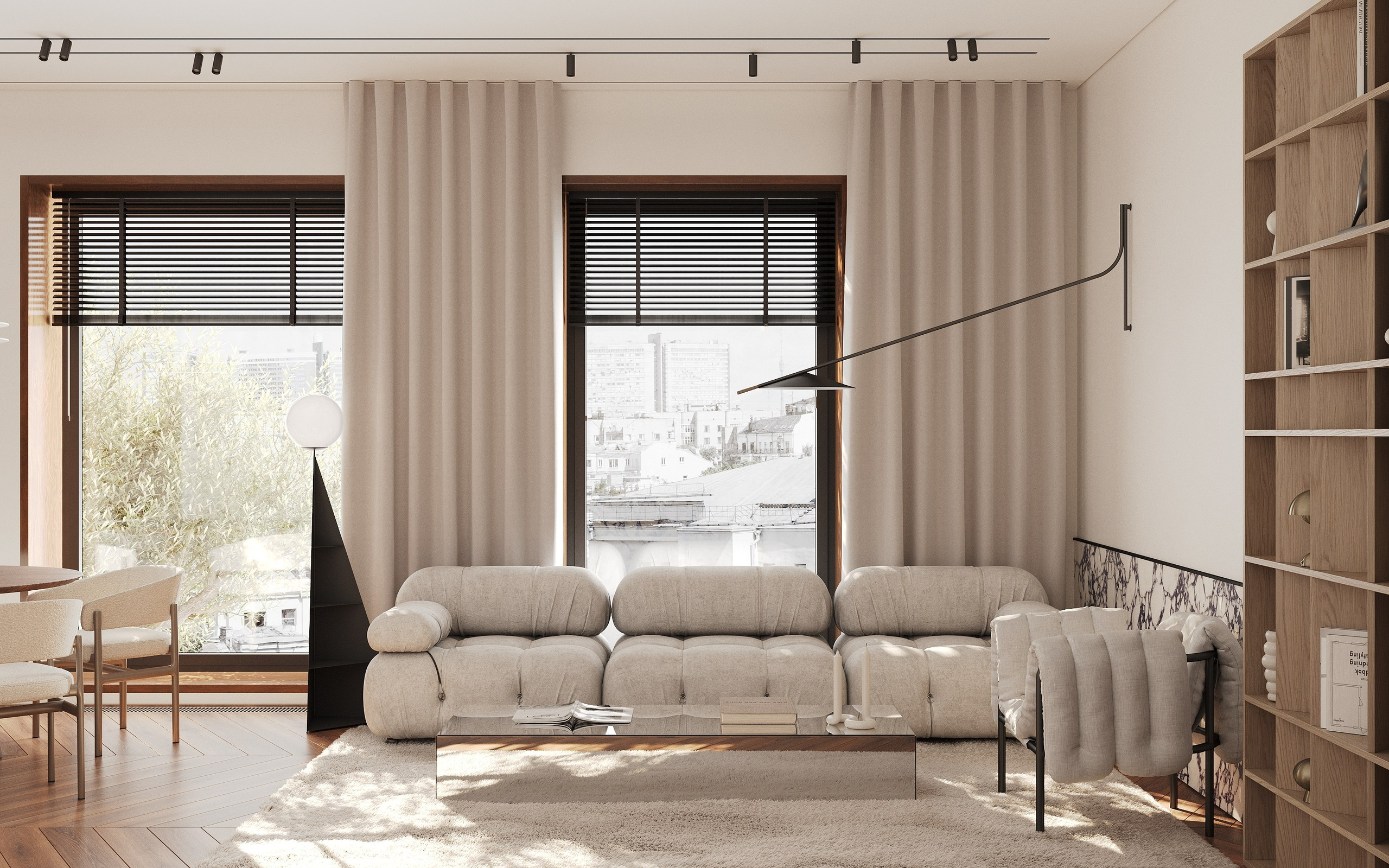 ЖК Малоохтинский 68 // проект. Дизайнер интерьера | kolchanova.dsgn