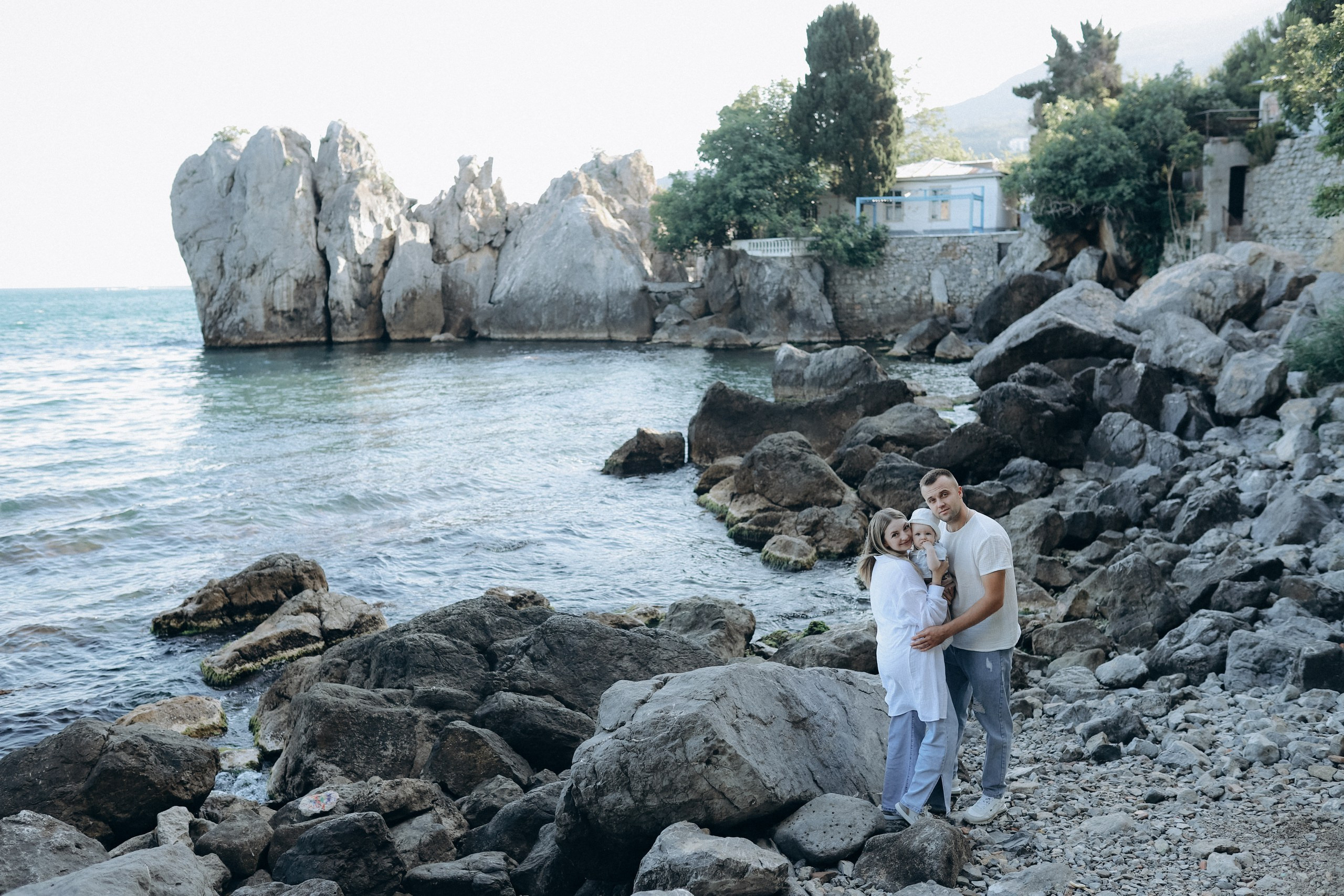 Анастасия, Александр и Ванечка. Свадебный фотограф в Ялте Булгакова Анна