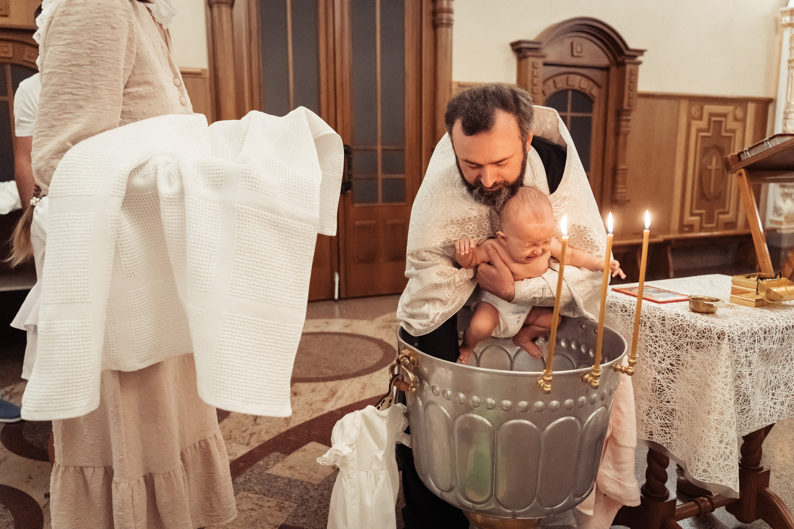 Фотограф на таинство крещения в Воронеже. Фотограф для семей и экспертов в г. Воронеж Ирина Круглова