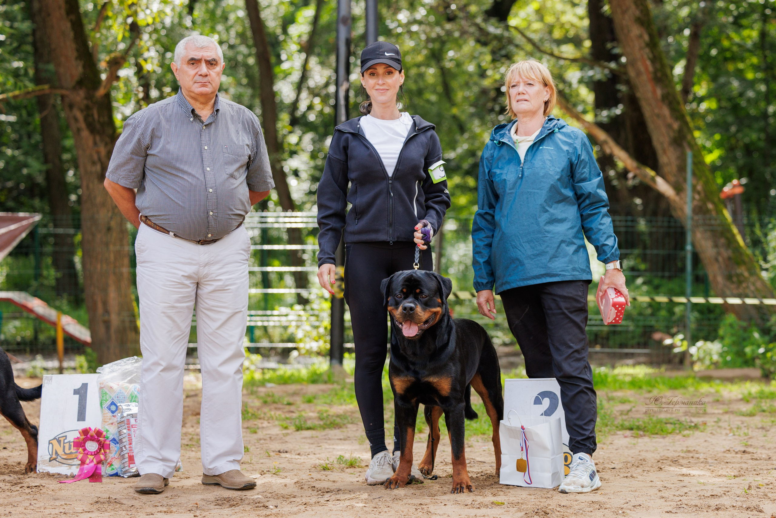 Рязань-Ховрино 10-11.08.2024 3хмоно ротвейлеров. Фотограф-анималист Юлия Германика