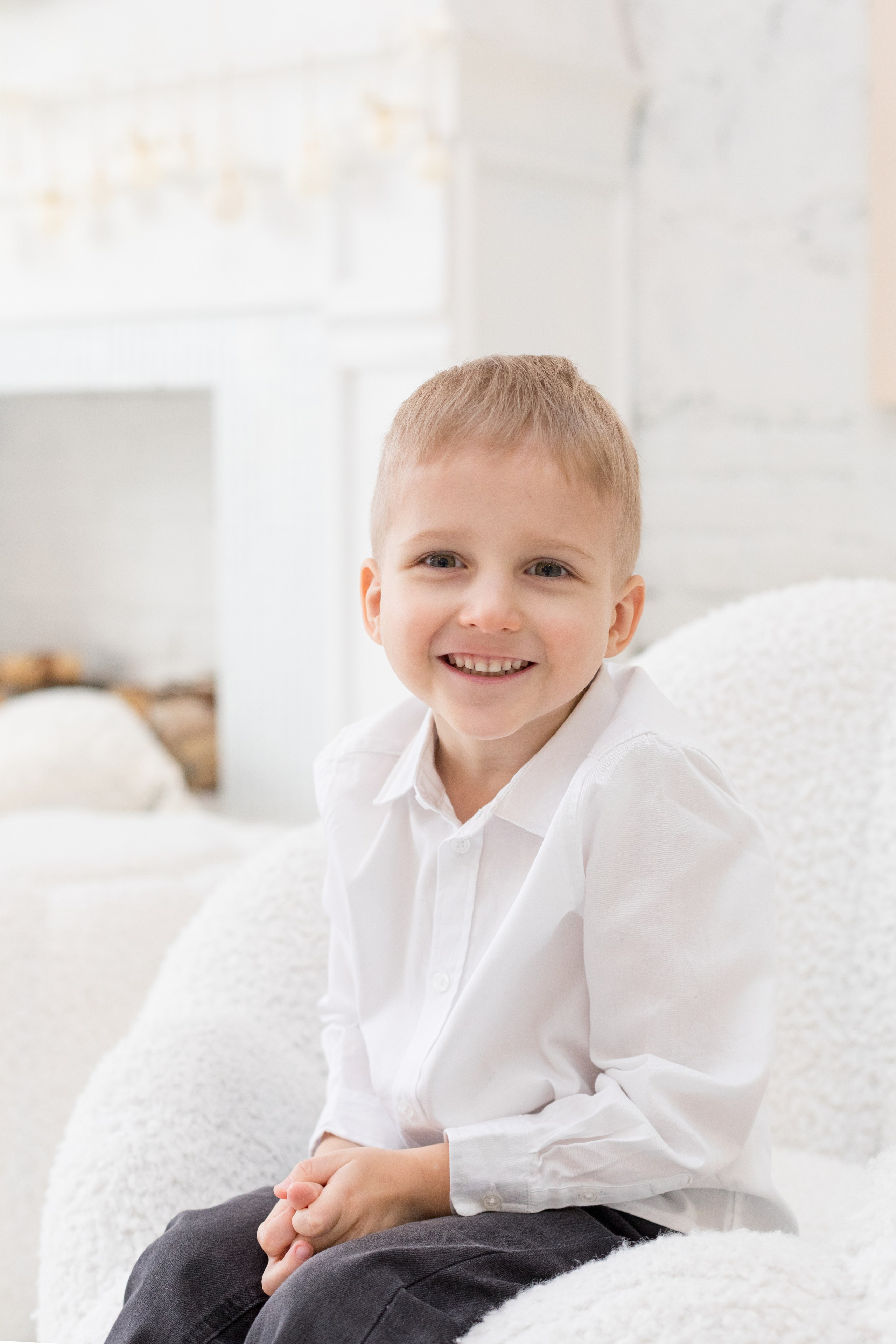 Новогодняя фотосессия Вероники и Феди. Детский и контент фотограф Надя Волкова Санкт-Петербург