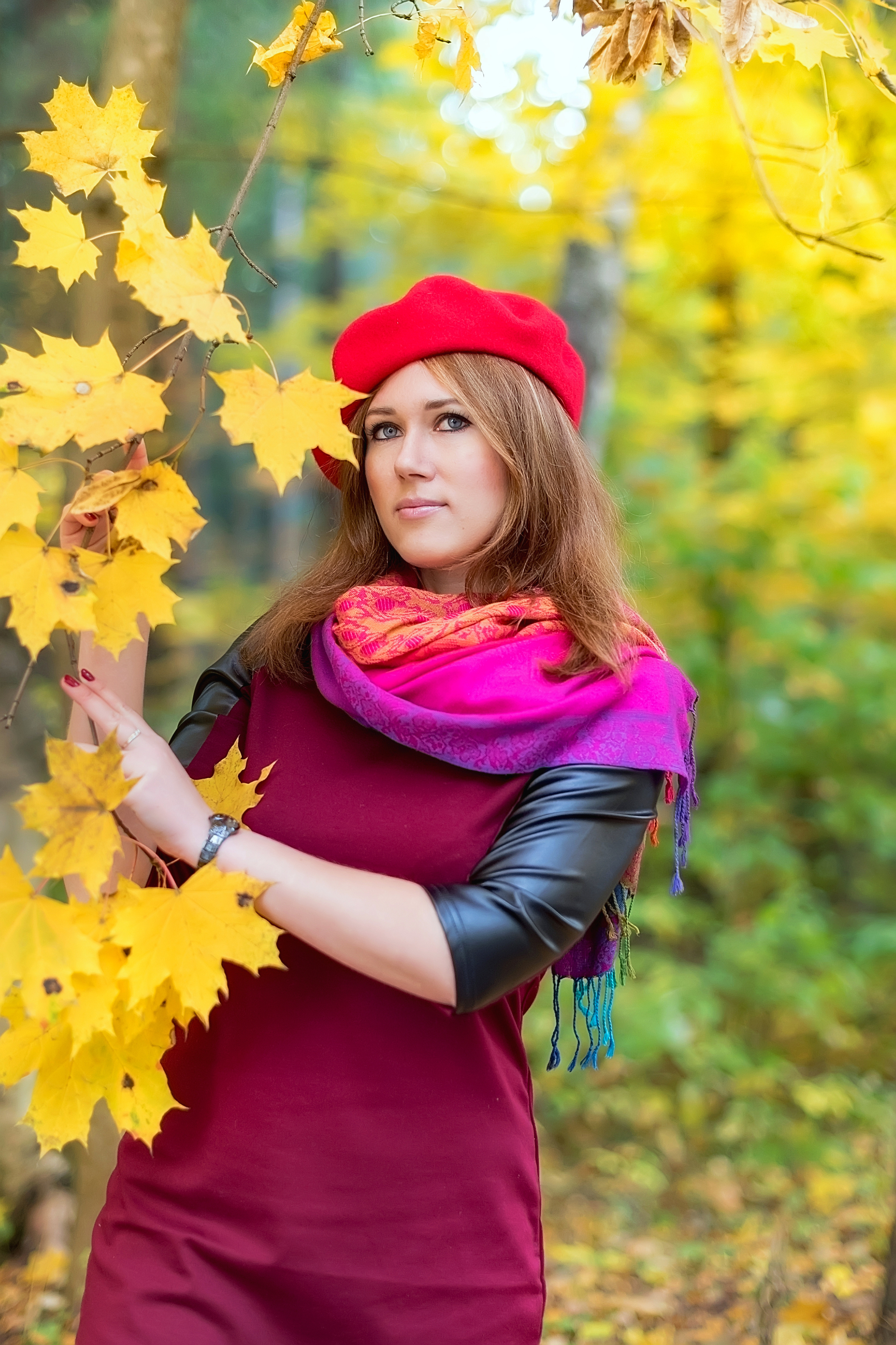 Осенняя фотосессия в Зеленограде и Москве