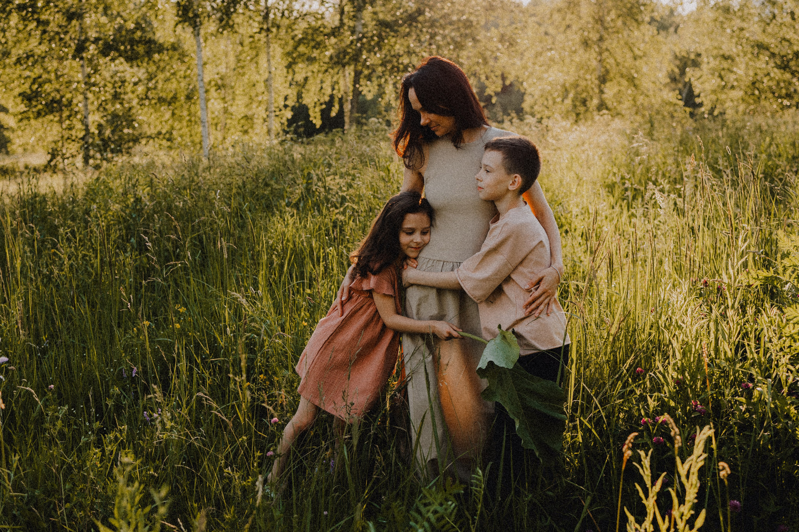 Илья, Катя, Ваня и Соня. Семейный фотограф Москва