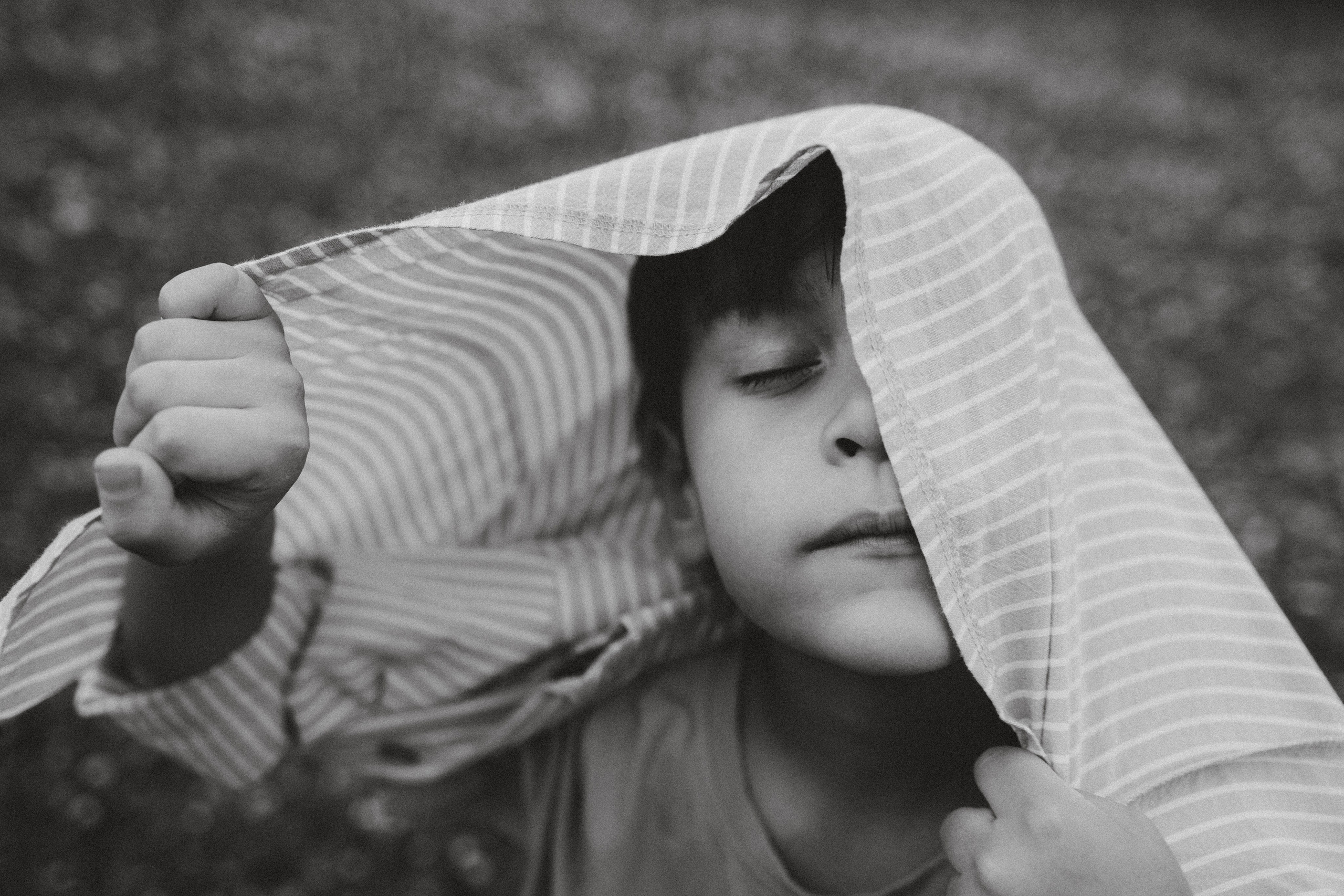 На лужайке. Семейный фотограф Москва