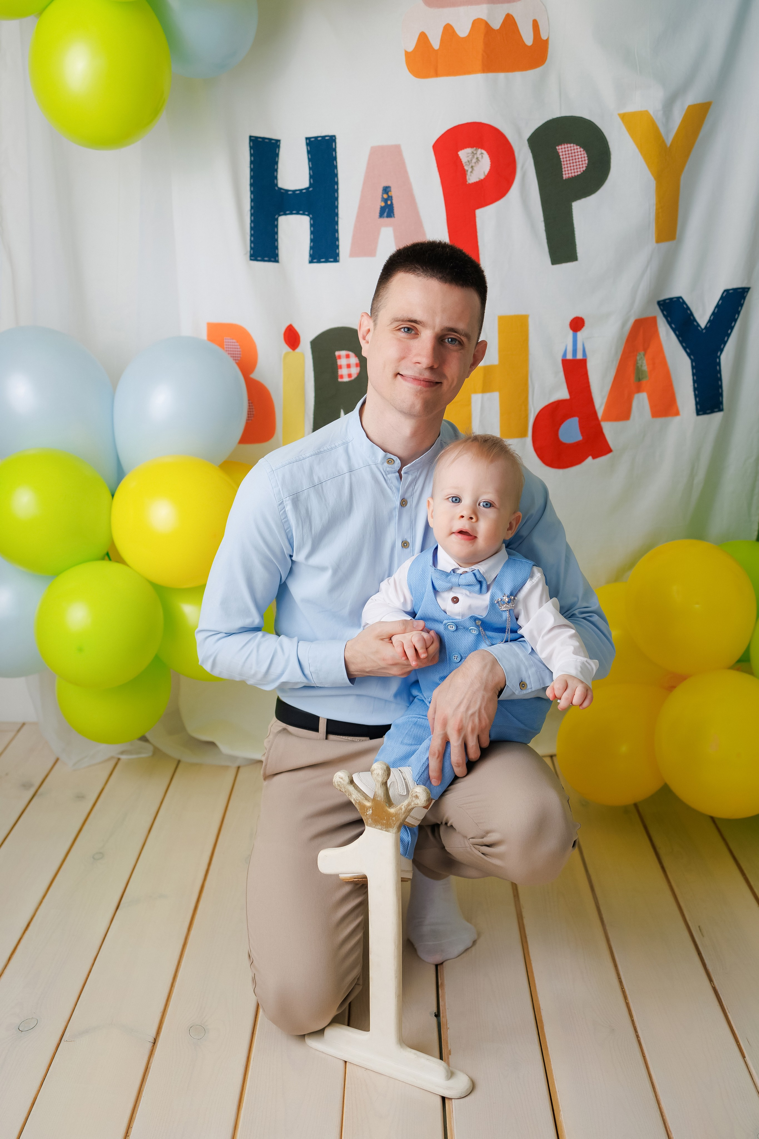 Сашеньке 1 годик. Фотограф новорожденный малышей Новосибирск