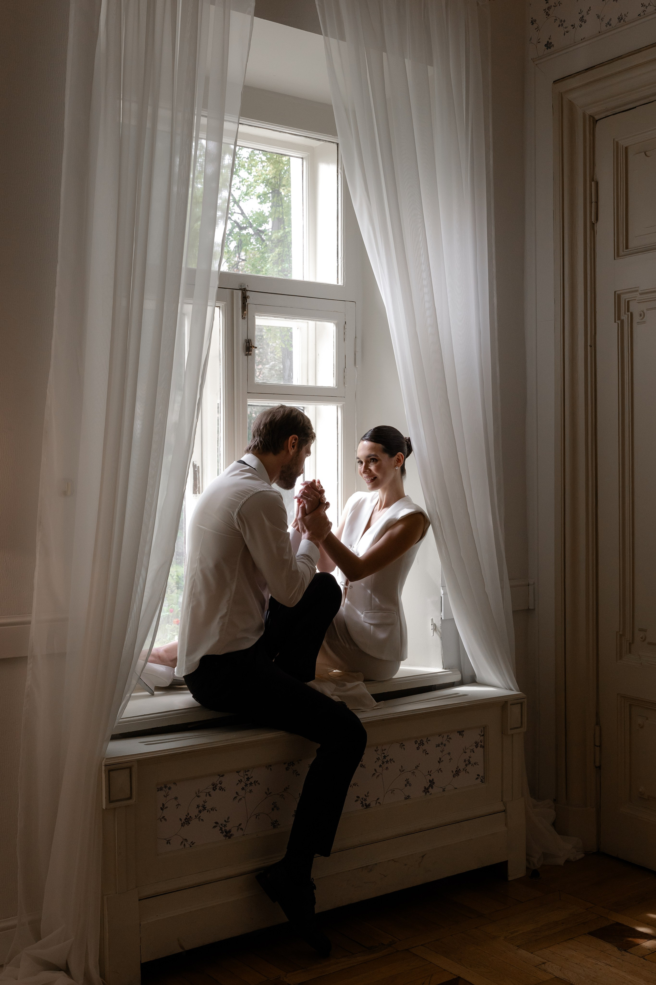 Роспись в усадьбе Муравьевых-Апостолов. Свадебный фотограф в Москве Топтыгин Иван