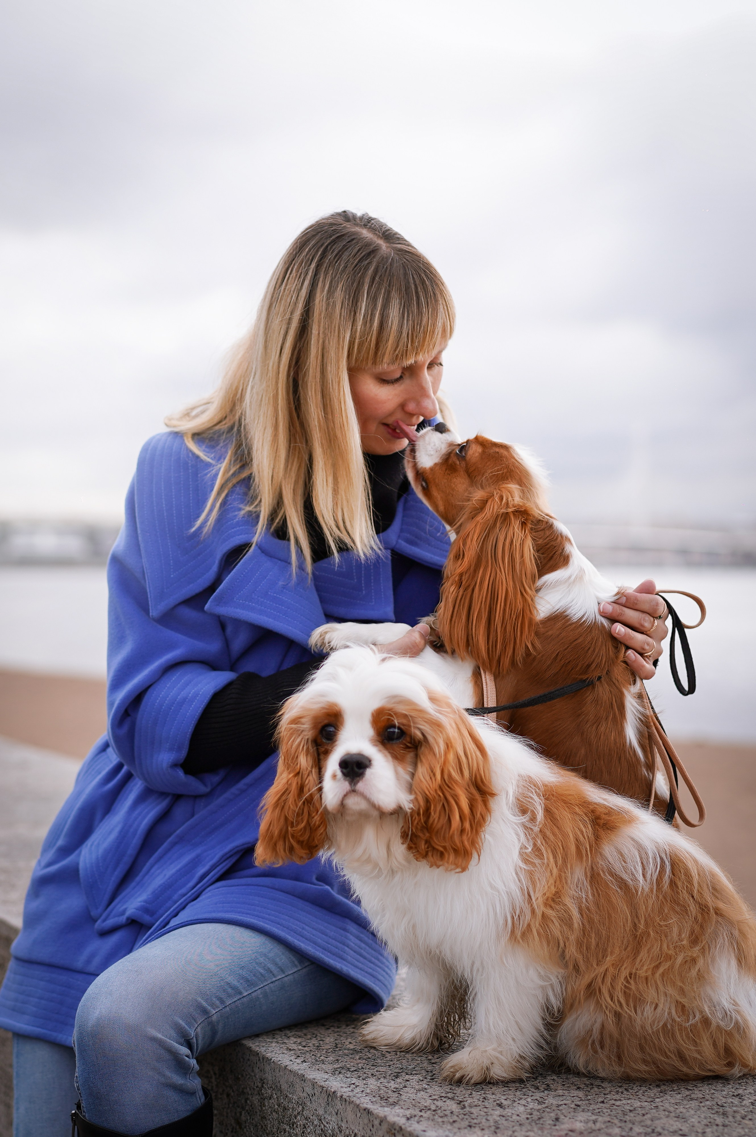 Катя Валера Саша и кавалерчики. Фотограф-анималист в Санкт-Петербурге Яна Мартынова