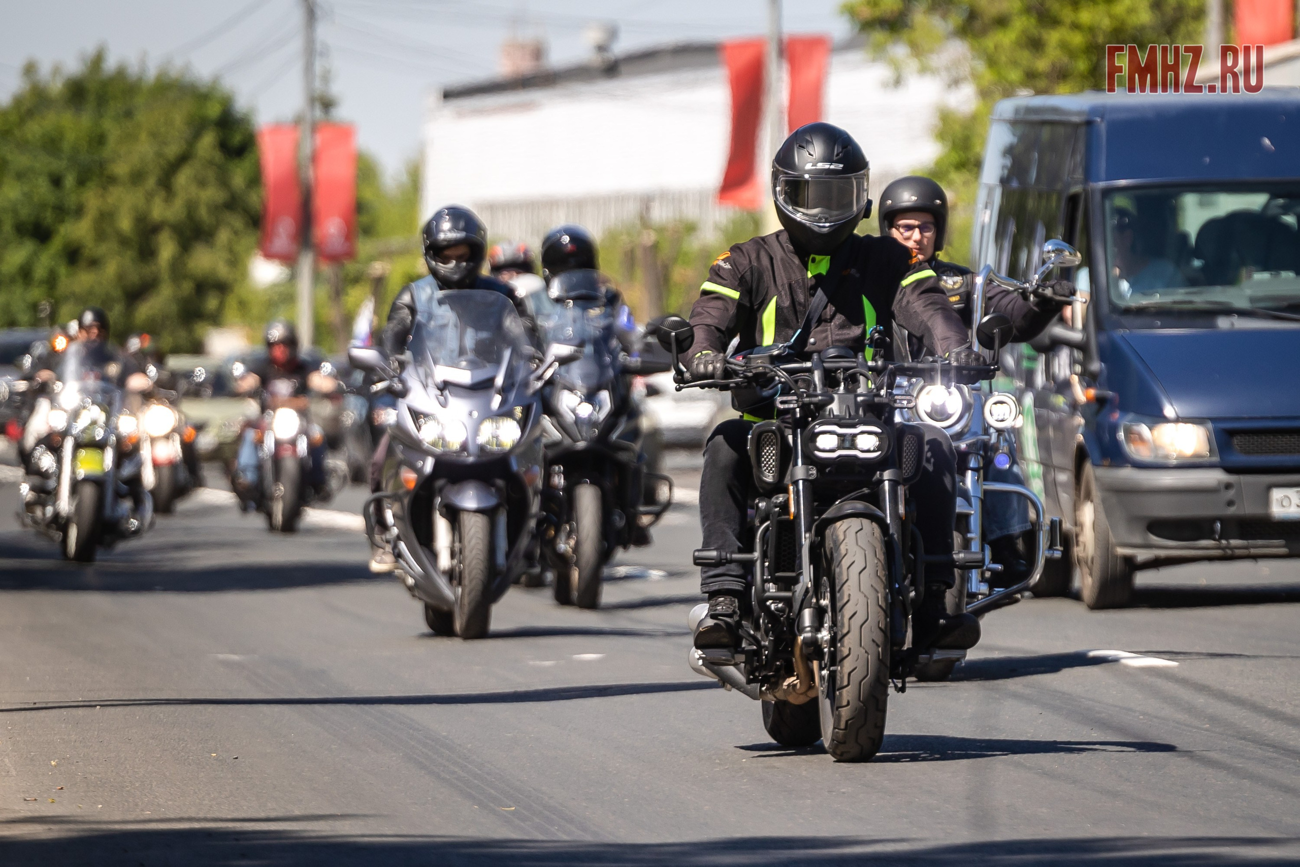 Открытие мотосезона Мотоциклистов г. Домодедово 25.05.24. Фотограф Владимир Охрименко