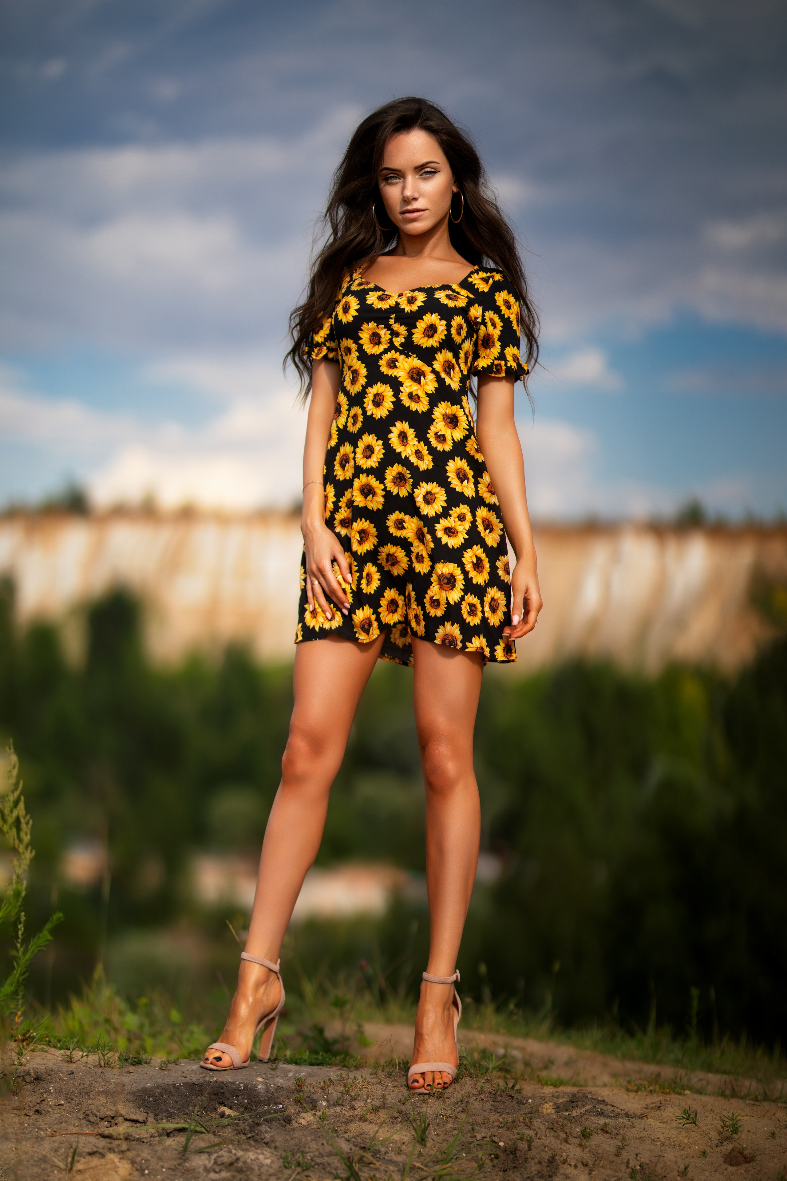 Летняя съемка с Екатериной на природе в парке Белый Колодец в формате для «себя»