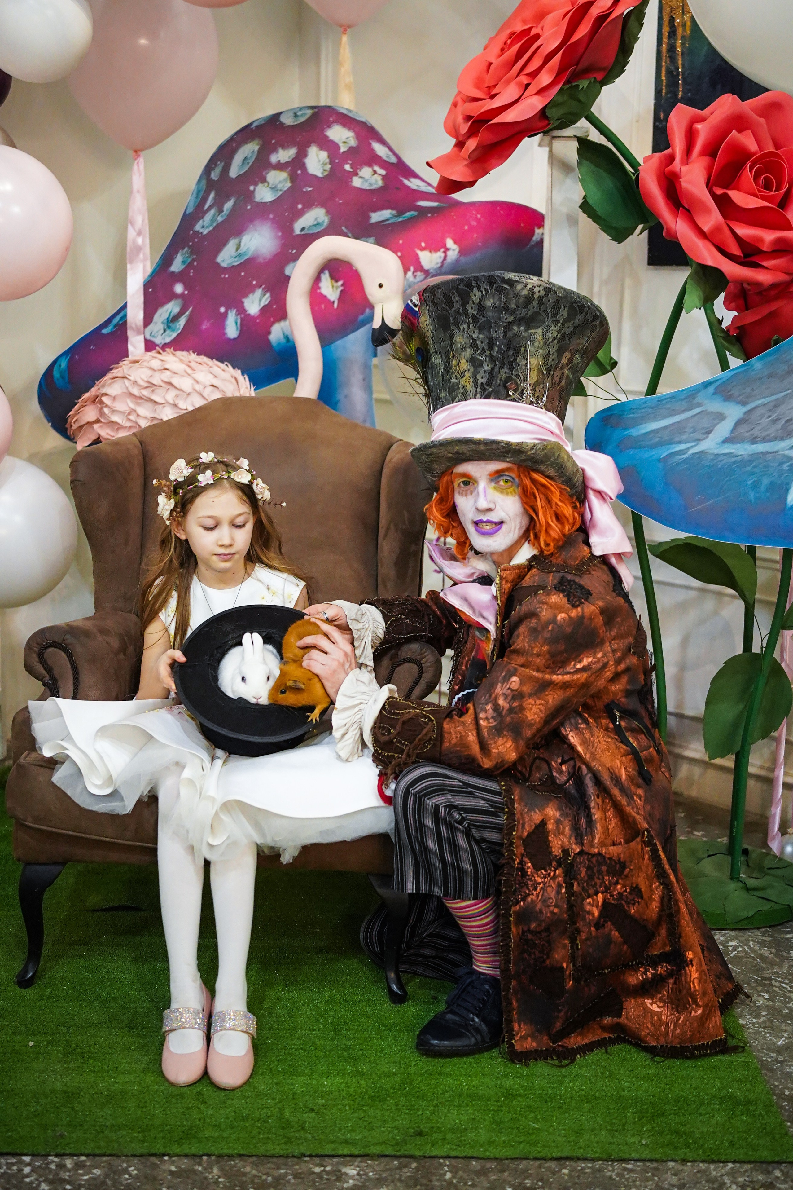 День Рождения Алиса в стране чудес. Фотограф