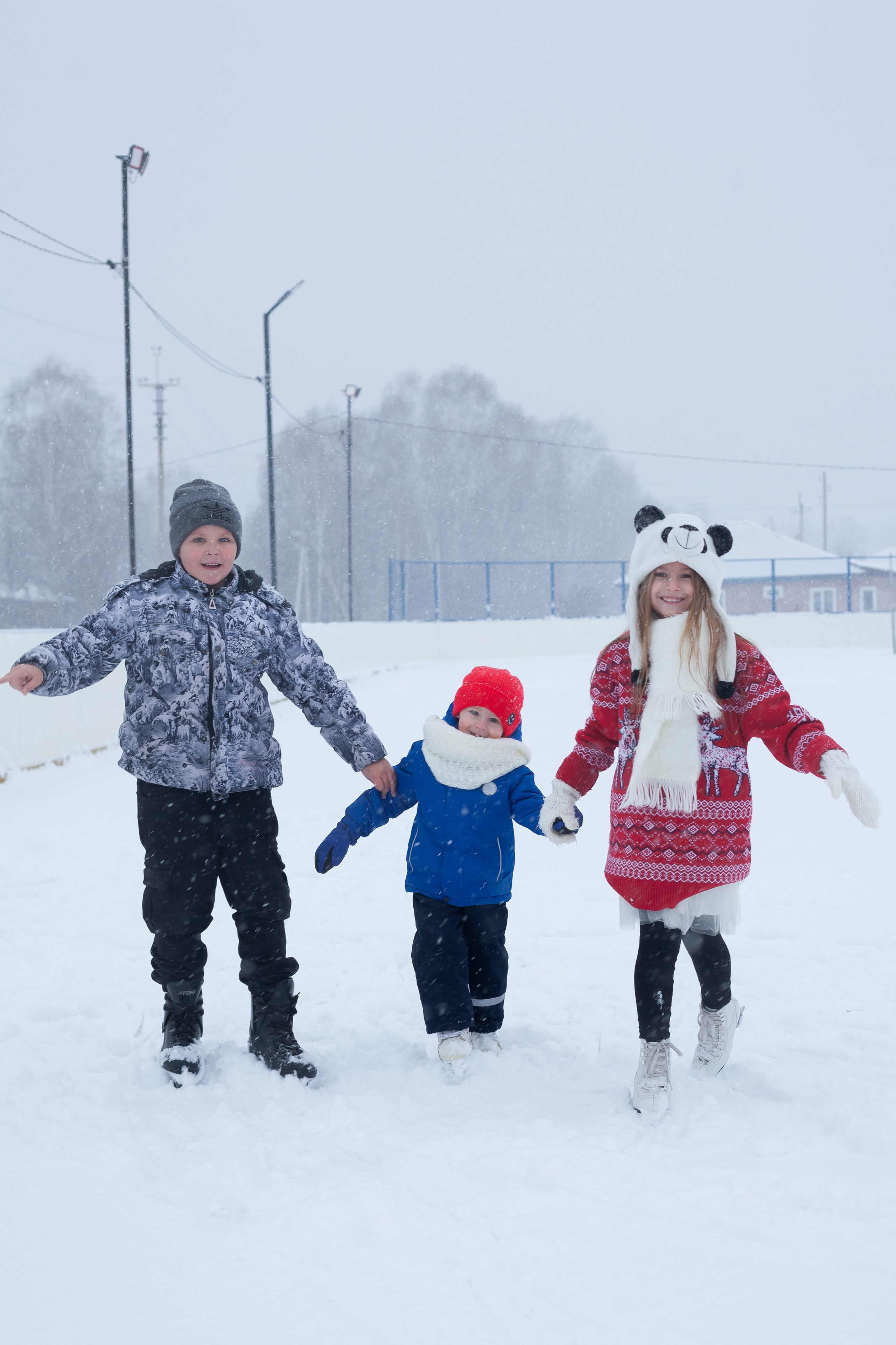 Детская фотосессия на катке. Фотограф в Томске Евгения Гуляева
