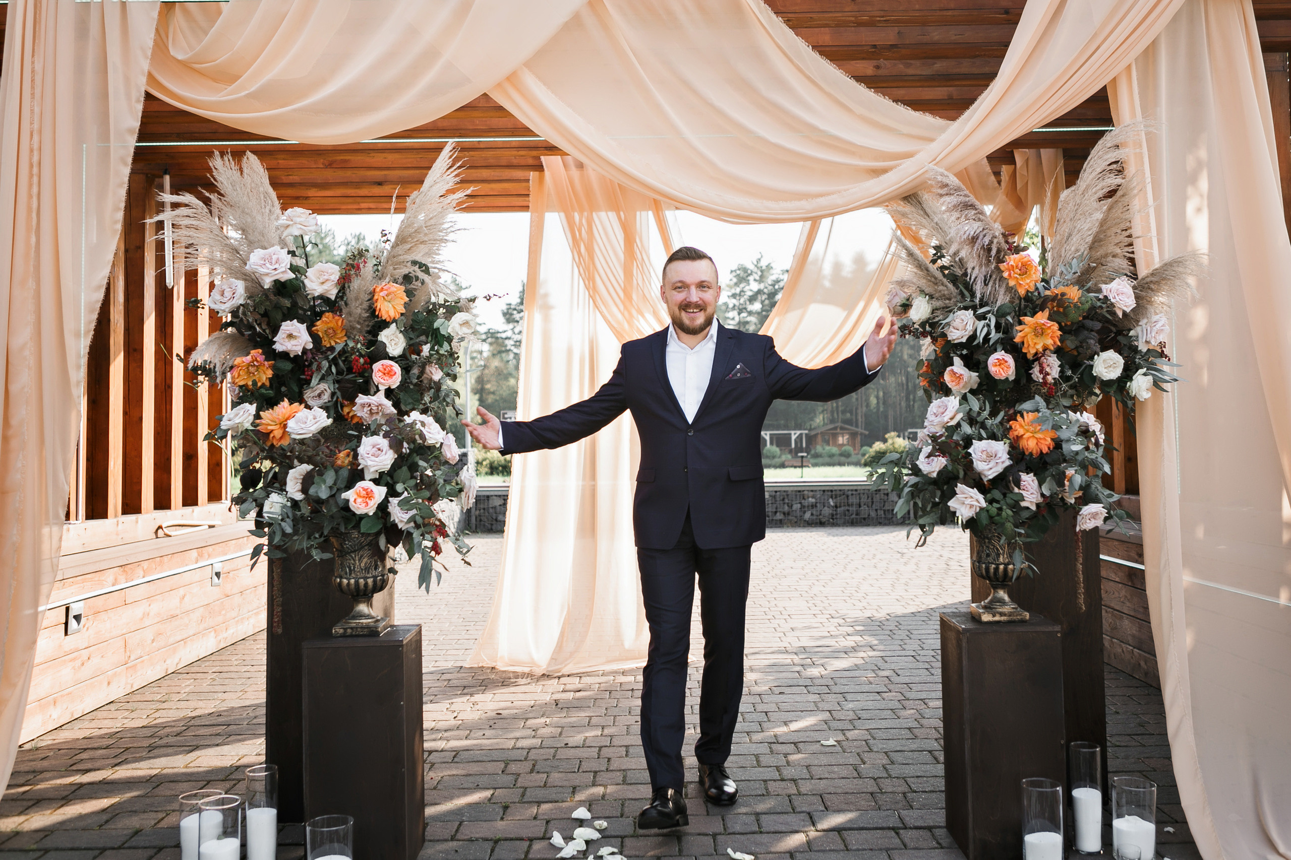 Свадьба Александра и Ксении 6 сентября 2019 года. Ведущий на свадьбу, корпоратив и юбилей в Москве Сергей Рябинин