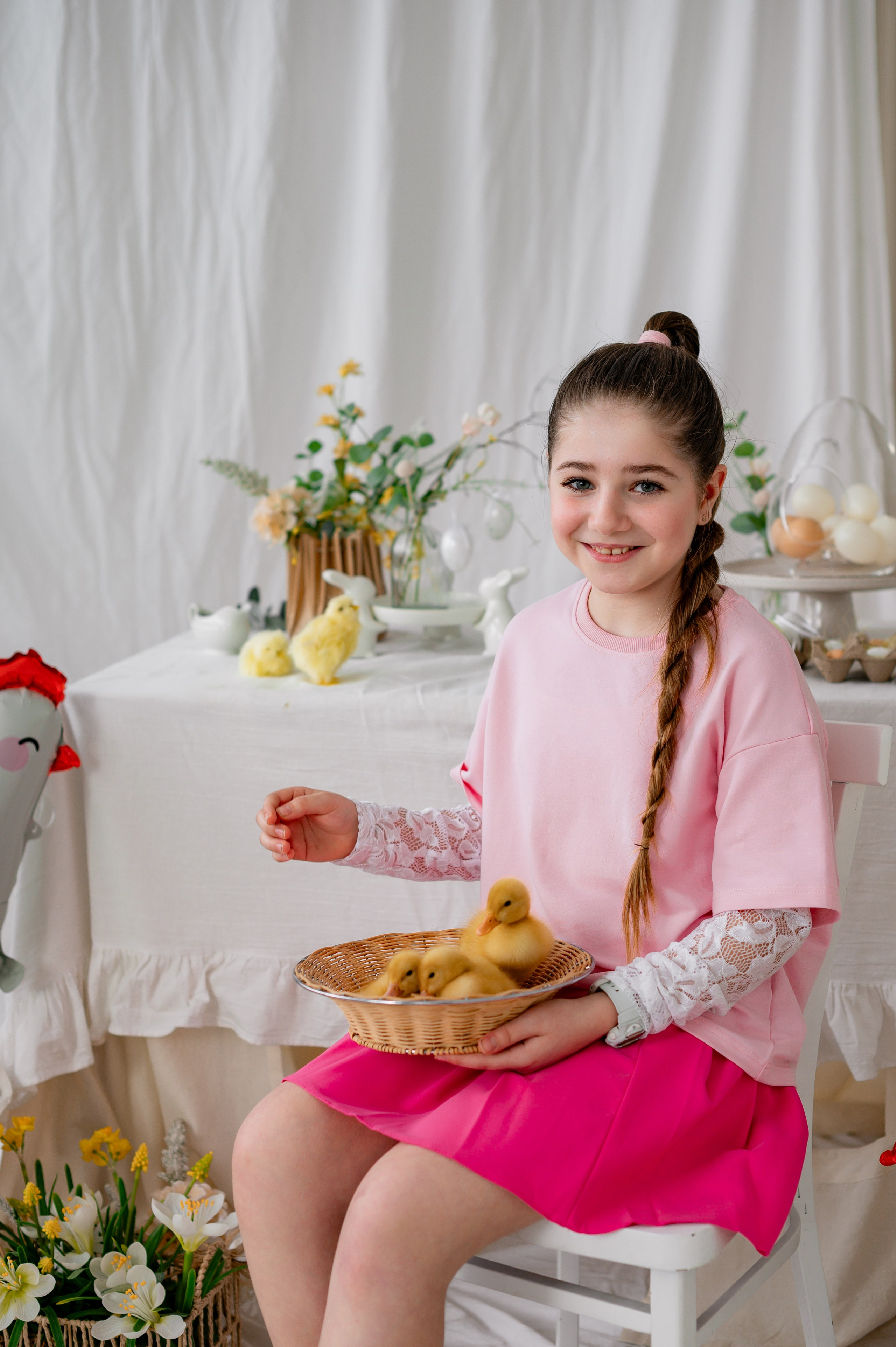 Лев Арина Вика Алена. Фотограф Татьяна Иванчикова